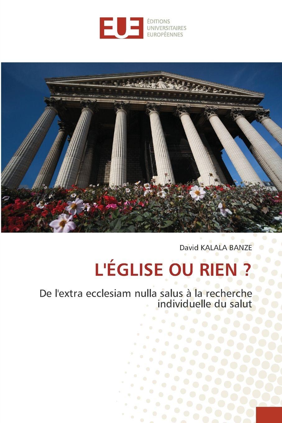 Vorderes Coverbild L'ÉGLISE OU RIEN ?