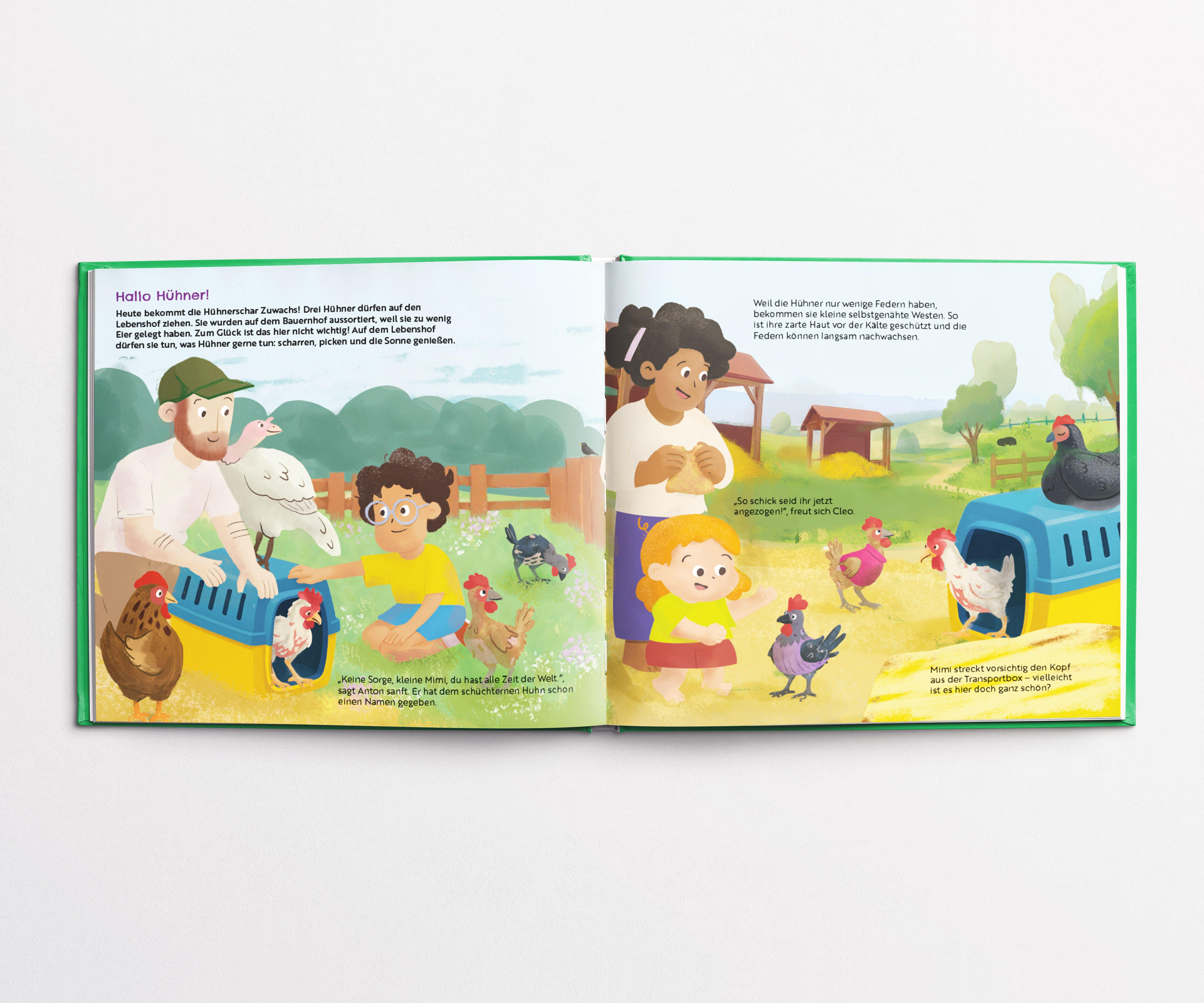 Beispielinhalt (Bild) Auf dem Lebenshof