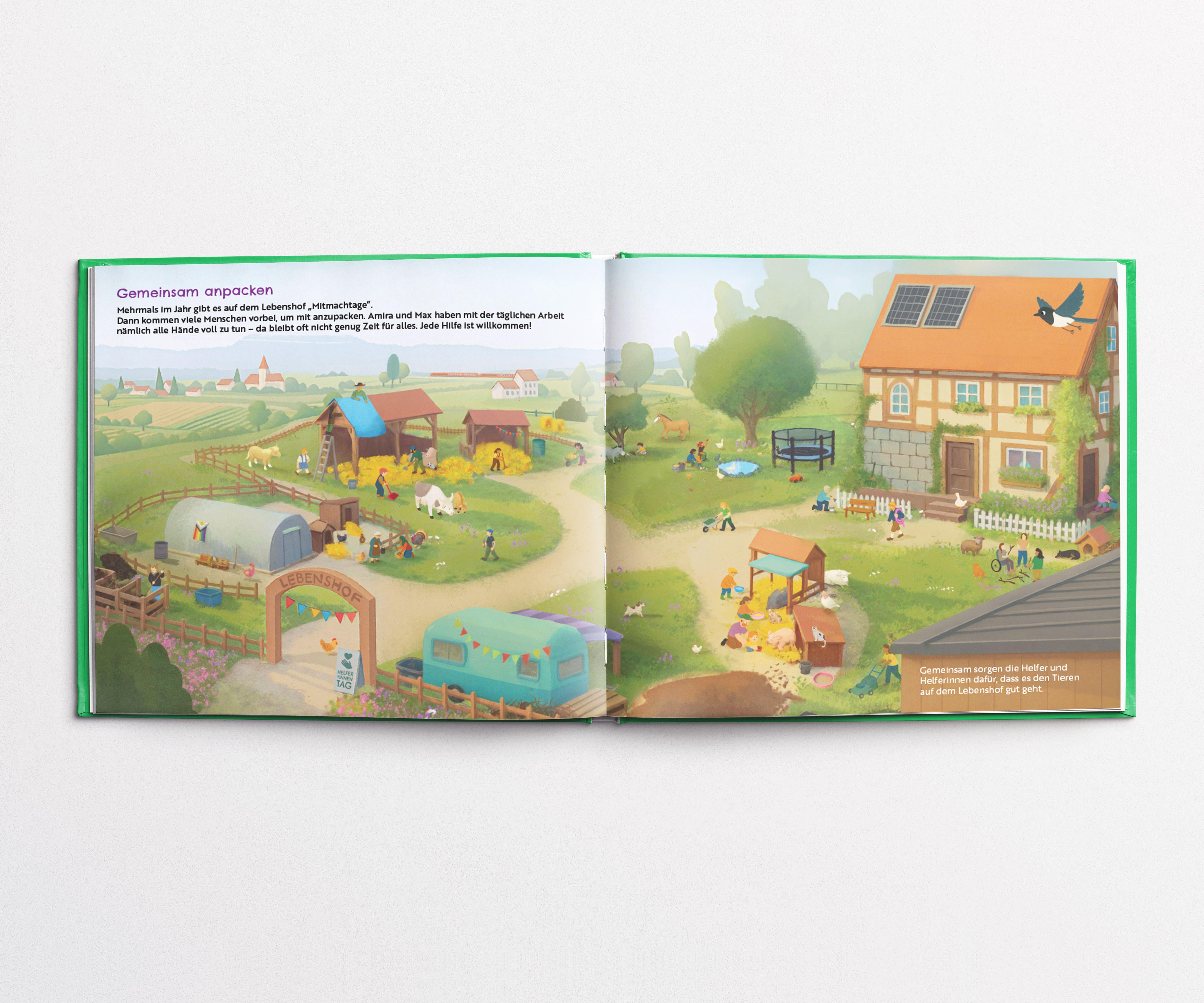 Beispielinhalt (Bild) Auf dem Lebenshof