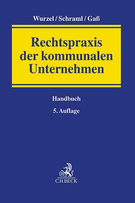 Vorderes Coverbild Rechtspraxis der kommunalen Unternehmen