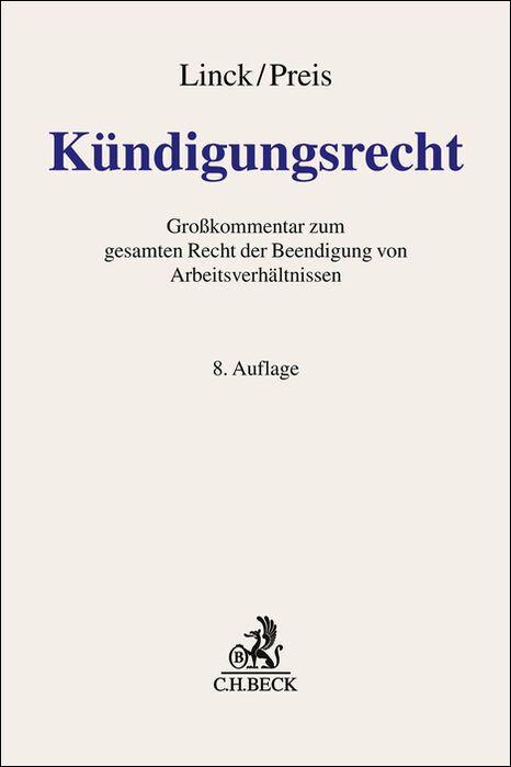 Vorderes Coverbild Kündigungsrecht