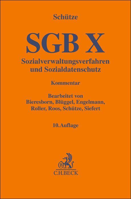 Vorderes Coverbild SGB X