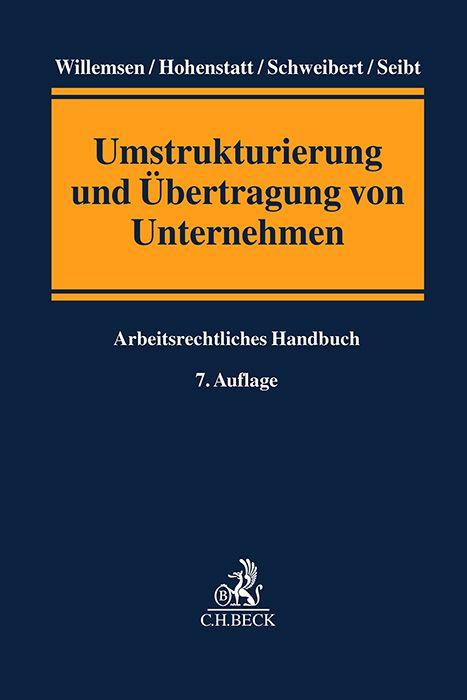 Vorderes Coverbild Umstrukturierung und Übertragung von Unternehmen