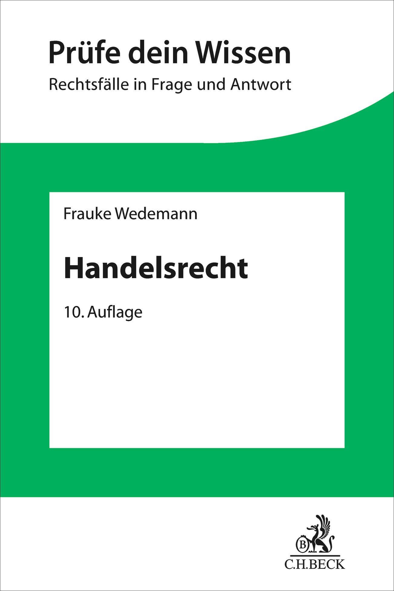 Vorderes Coverbild Handelsrecht