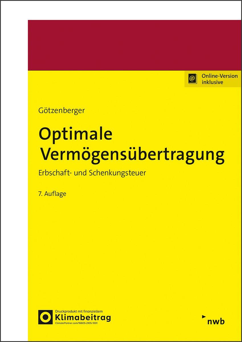 Vorderes Coverbild Optimale Vermögensübertragung