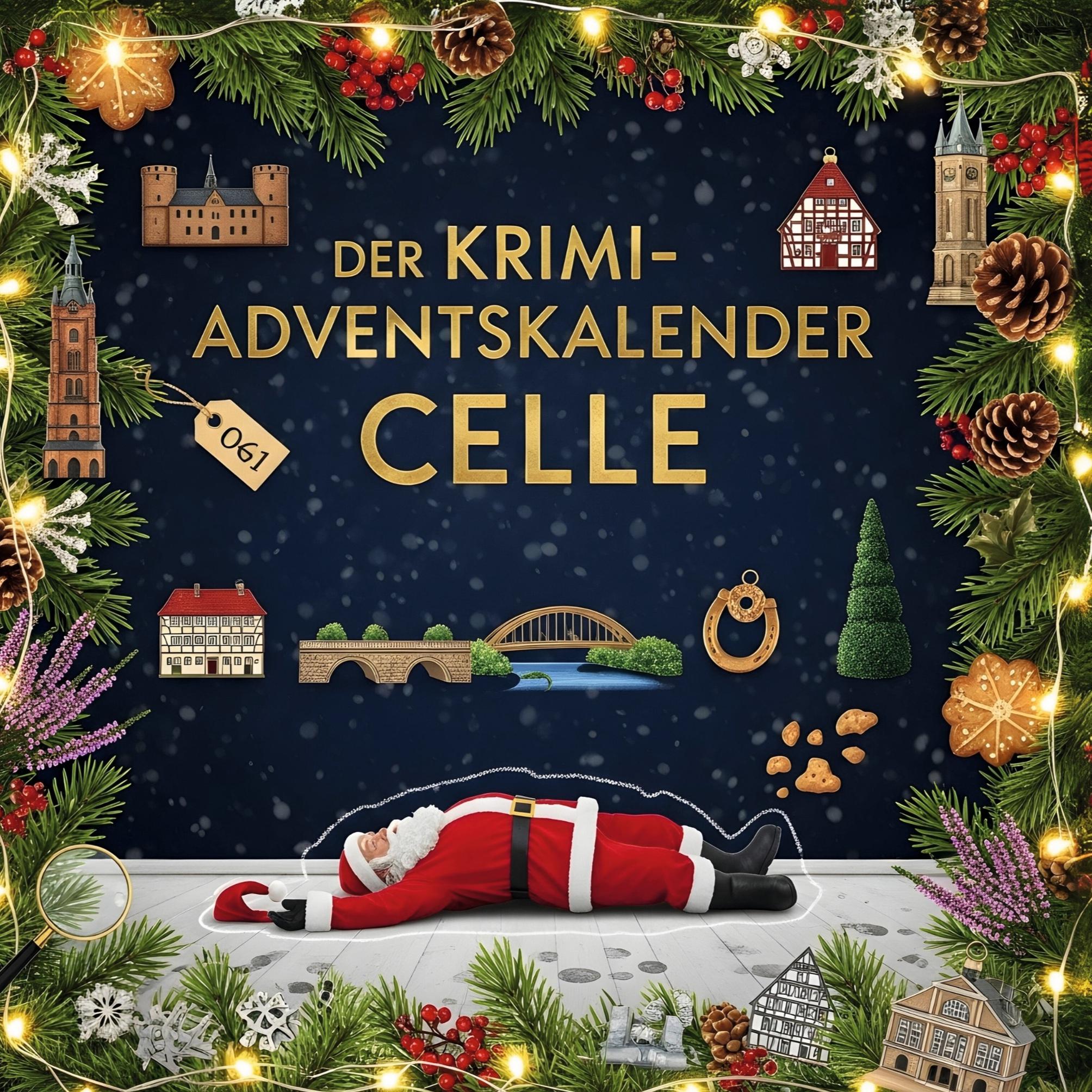 Vorderes Coverbild Der Krimi-Adventskalender Celle