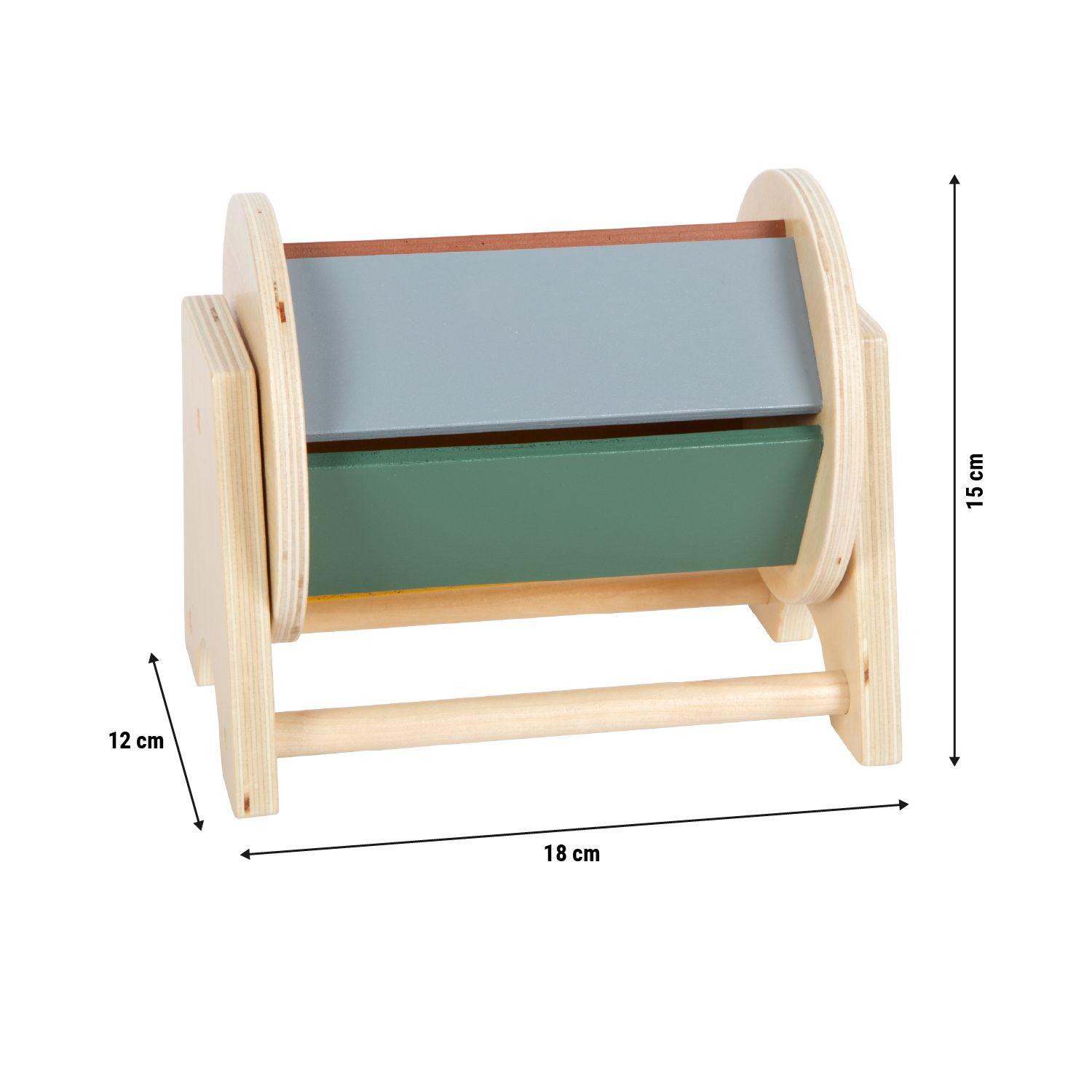 Beispielinhalt (Bild) Montessori Drehtrommel