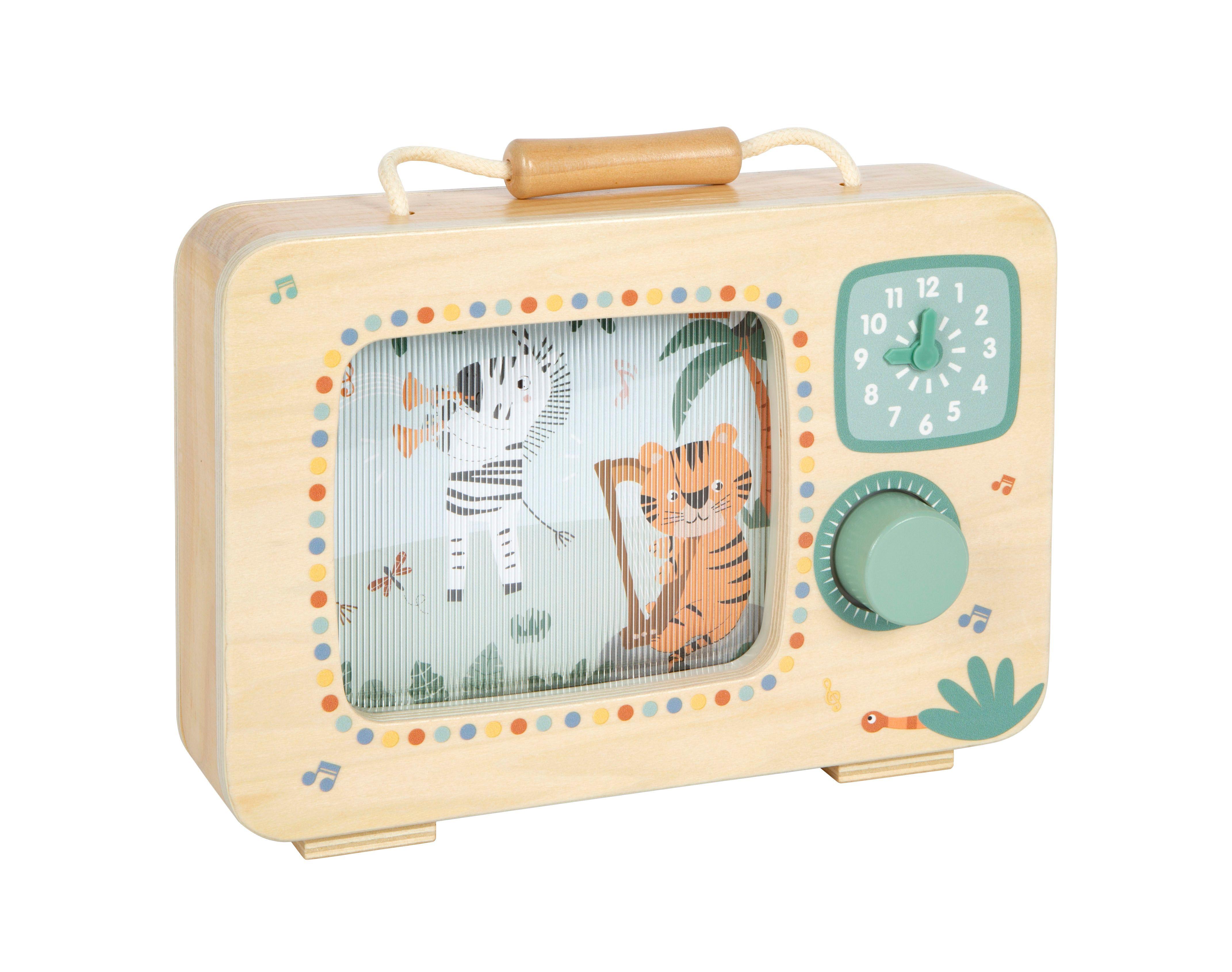 Vorderes Coverbild Spieluhr Fernseher "Safari"