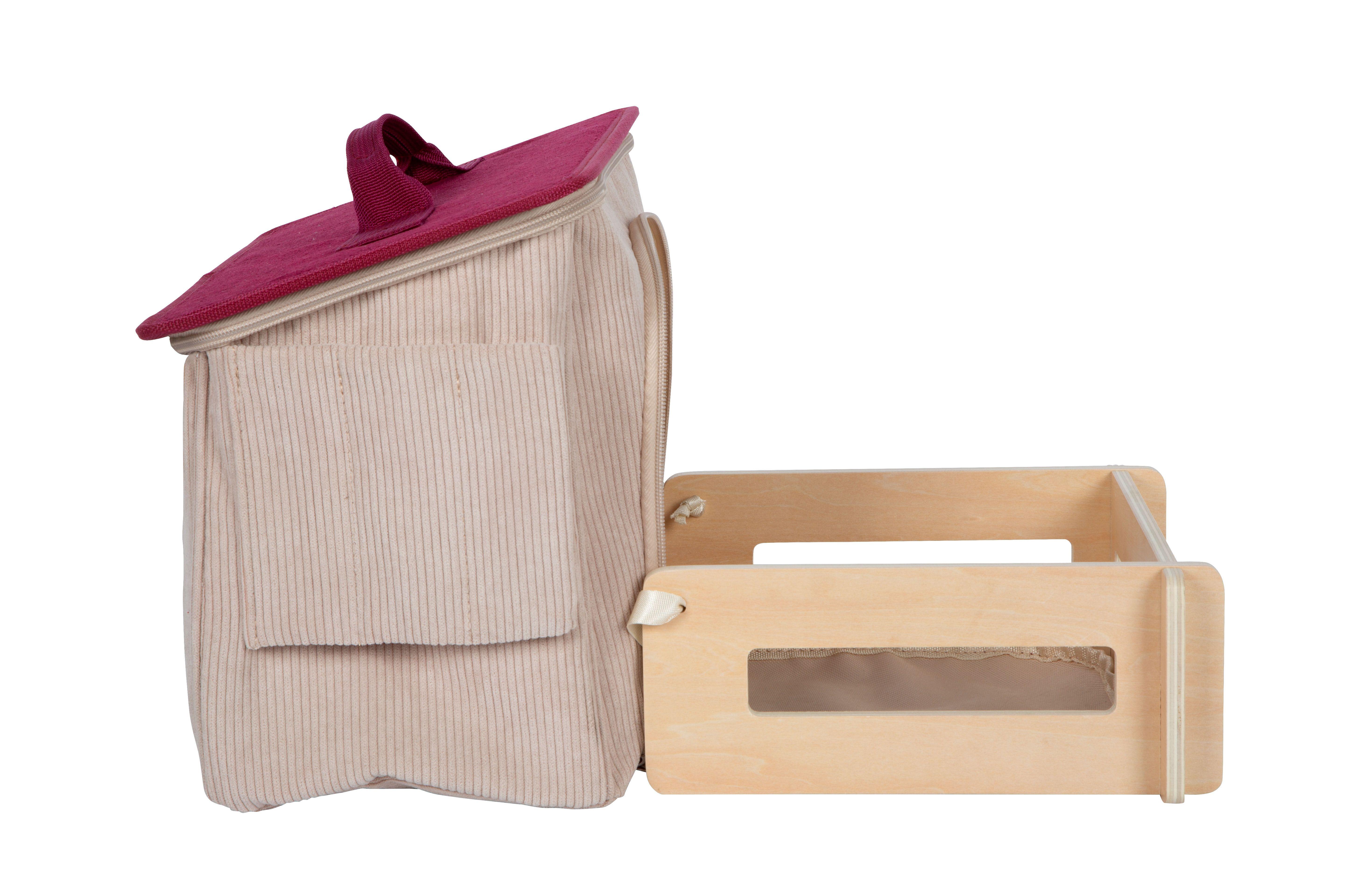 Beispielinhalt (Bild) Spielset Pferd mit Stall und Zubehör in der Tasche