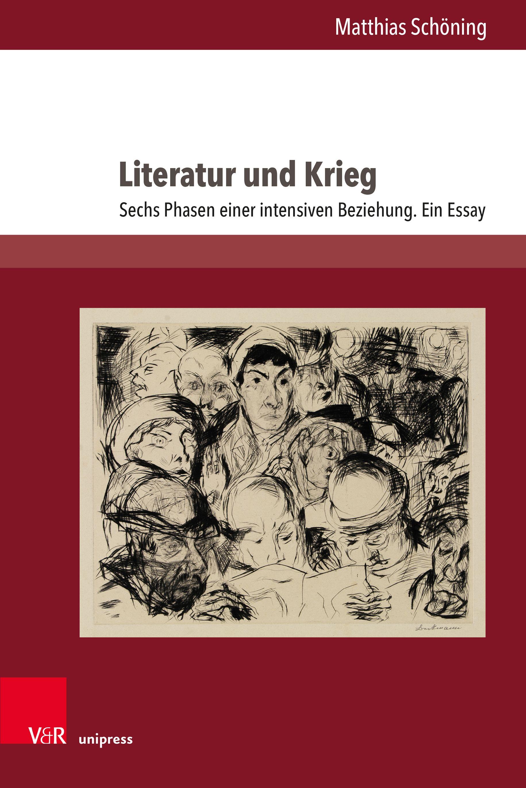 Vorderes Coverbild Literatur und Krieg