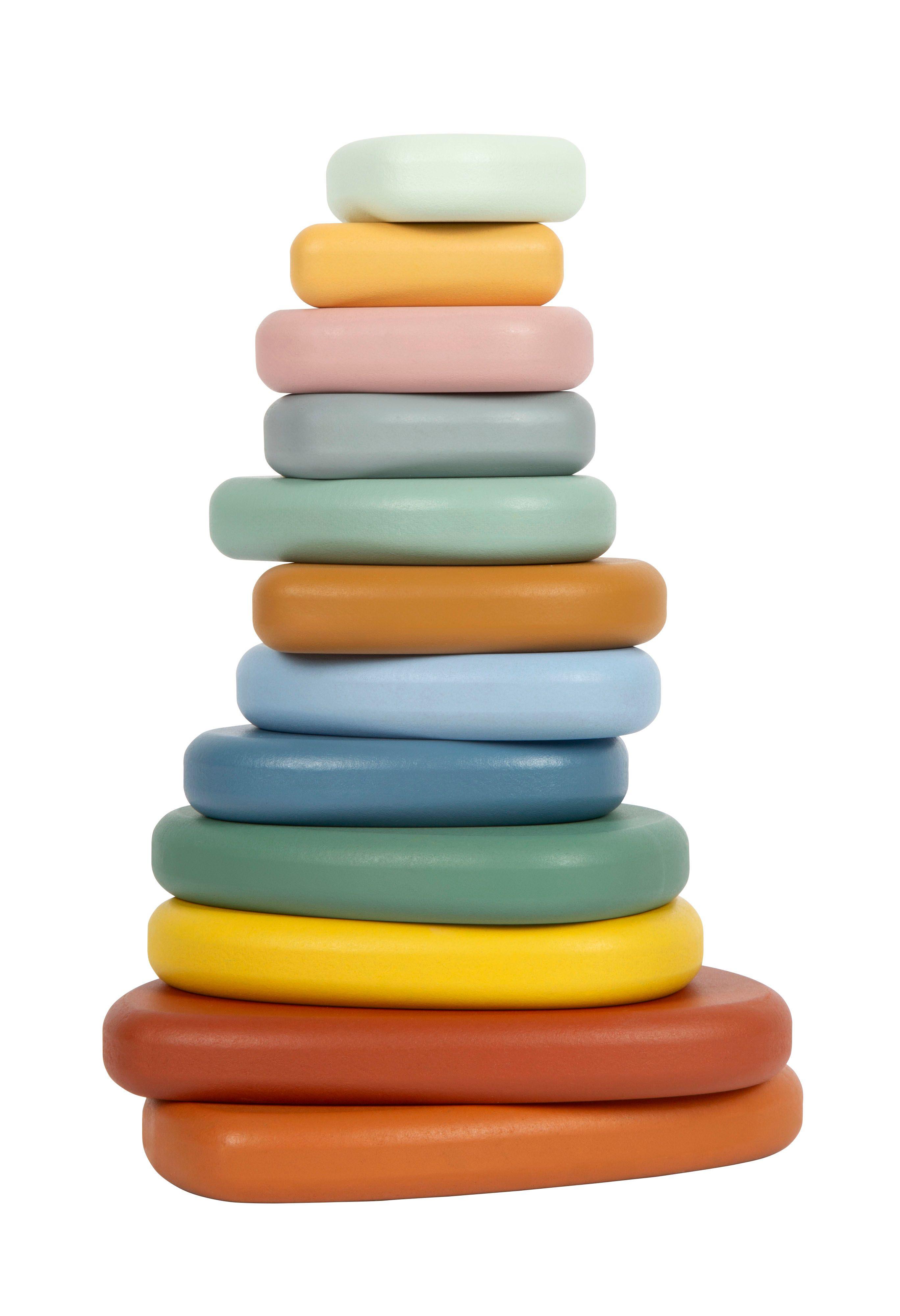 Beispielinhalt (Bild) Montessori Balancierspiel Flusssteine