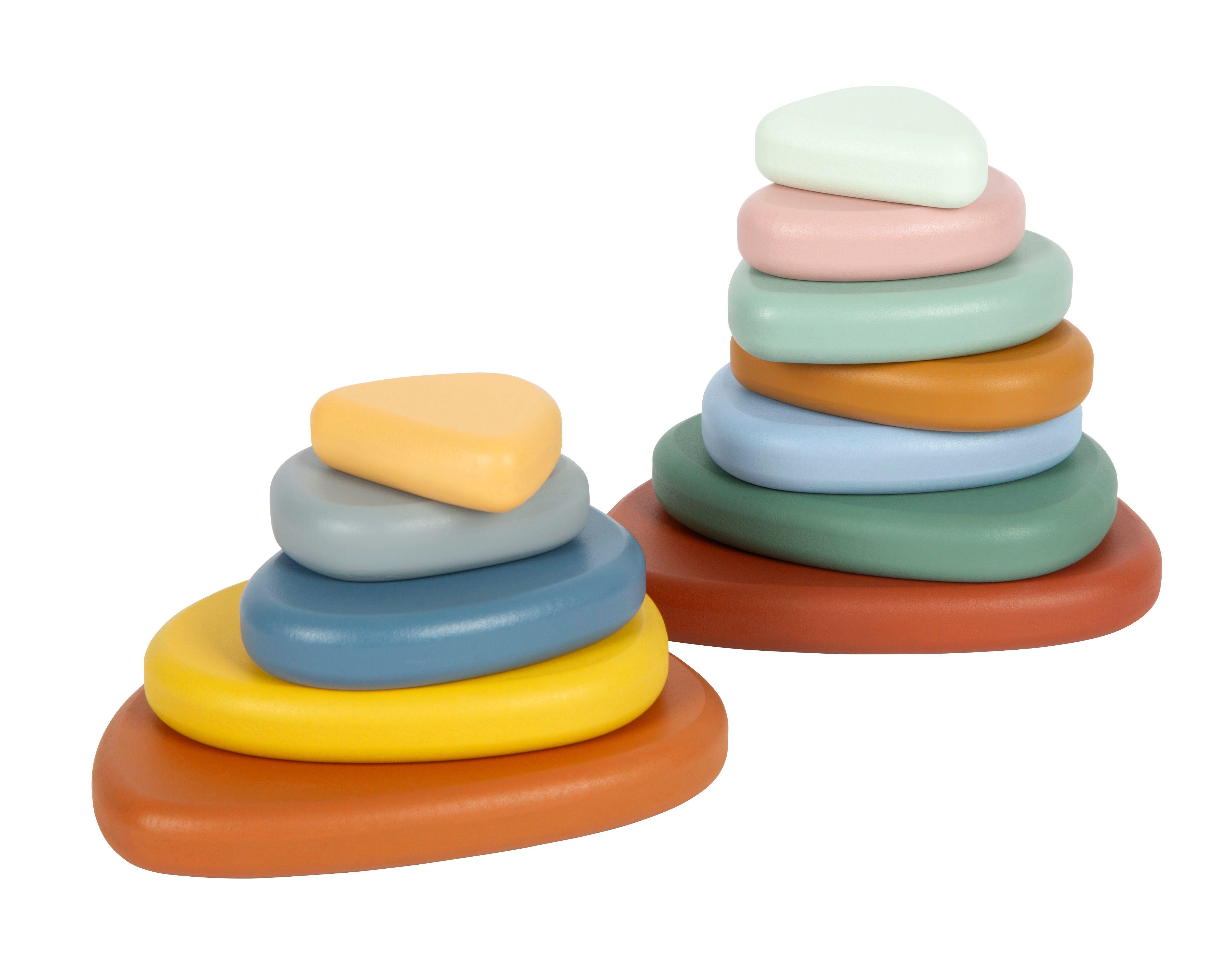 Beispielinhalt (Bild) Montessori Balancierspiel Flusssteine