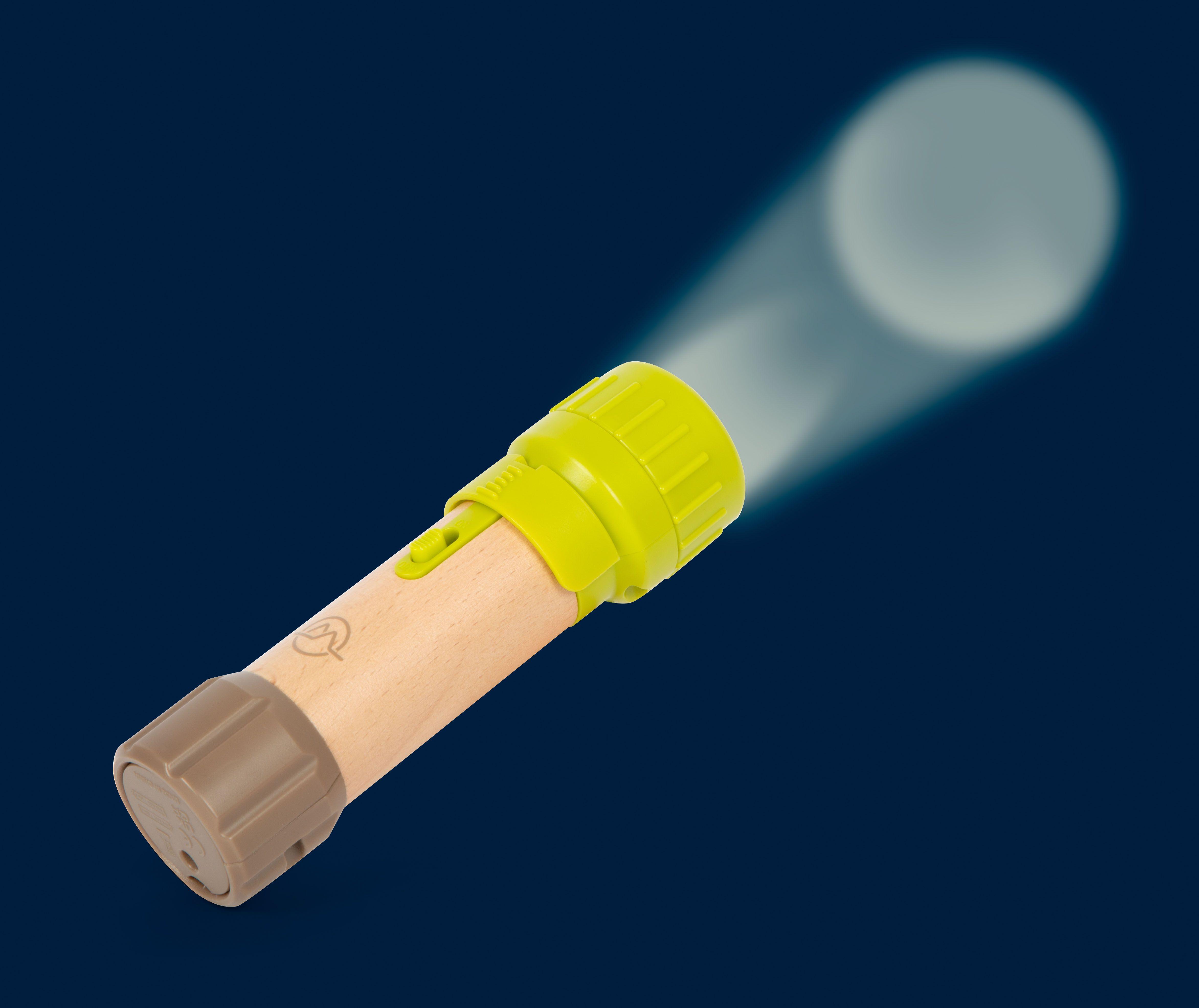 Beispielinhalt (Bild) Taschenlampe und Projektor "Discover"