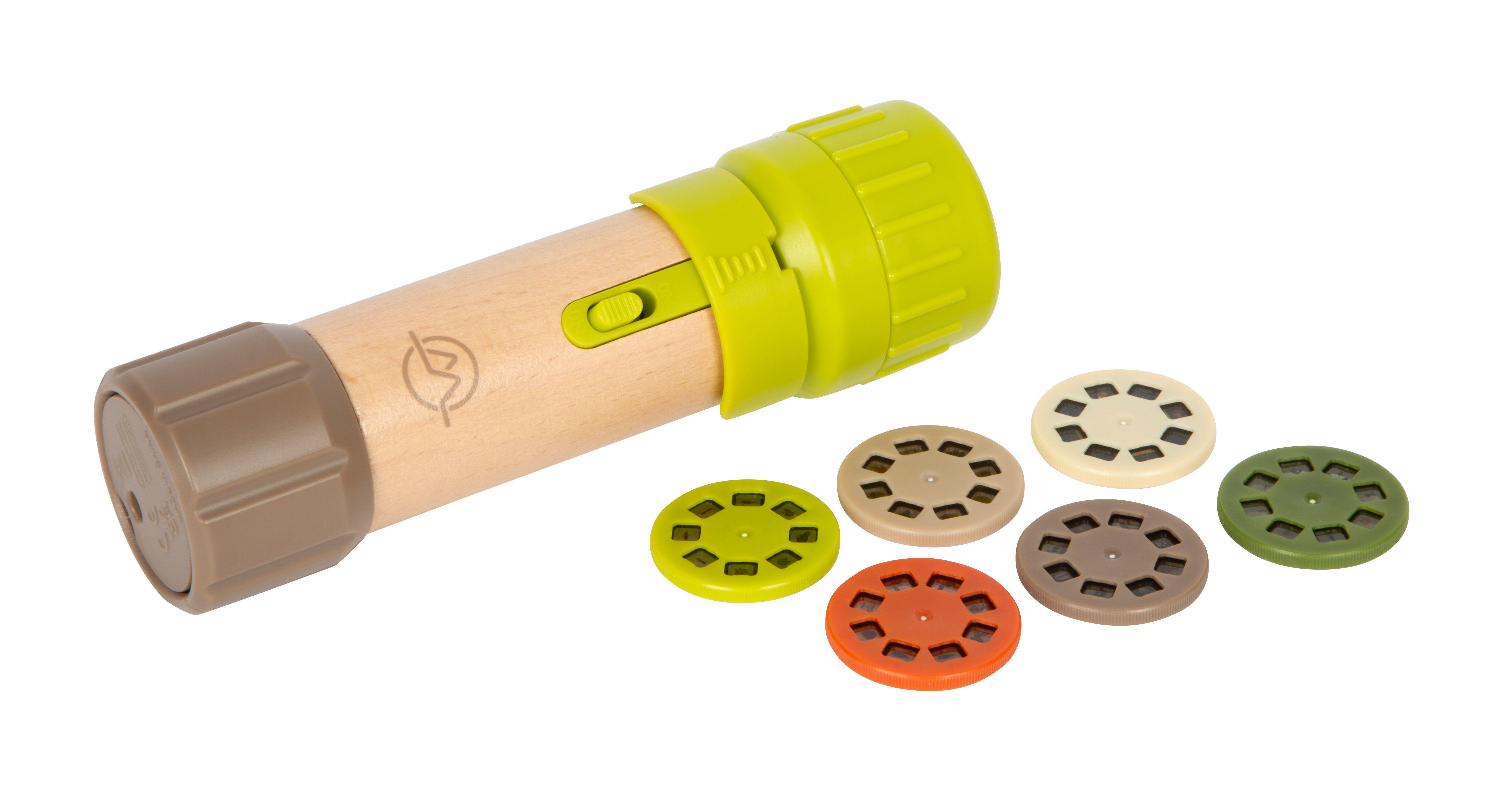 Vorderes Coverbild Taschenlampe und Projektor "Discover"