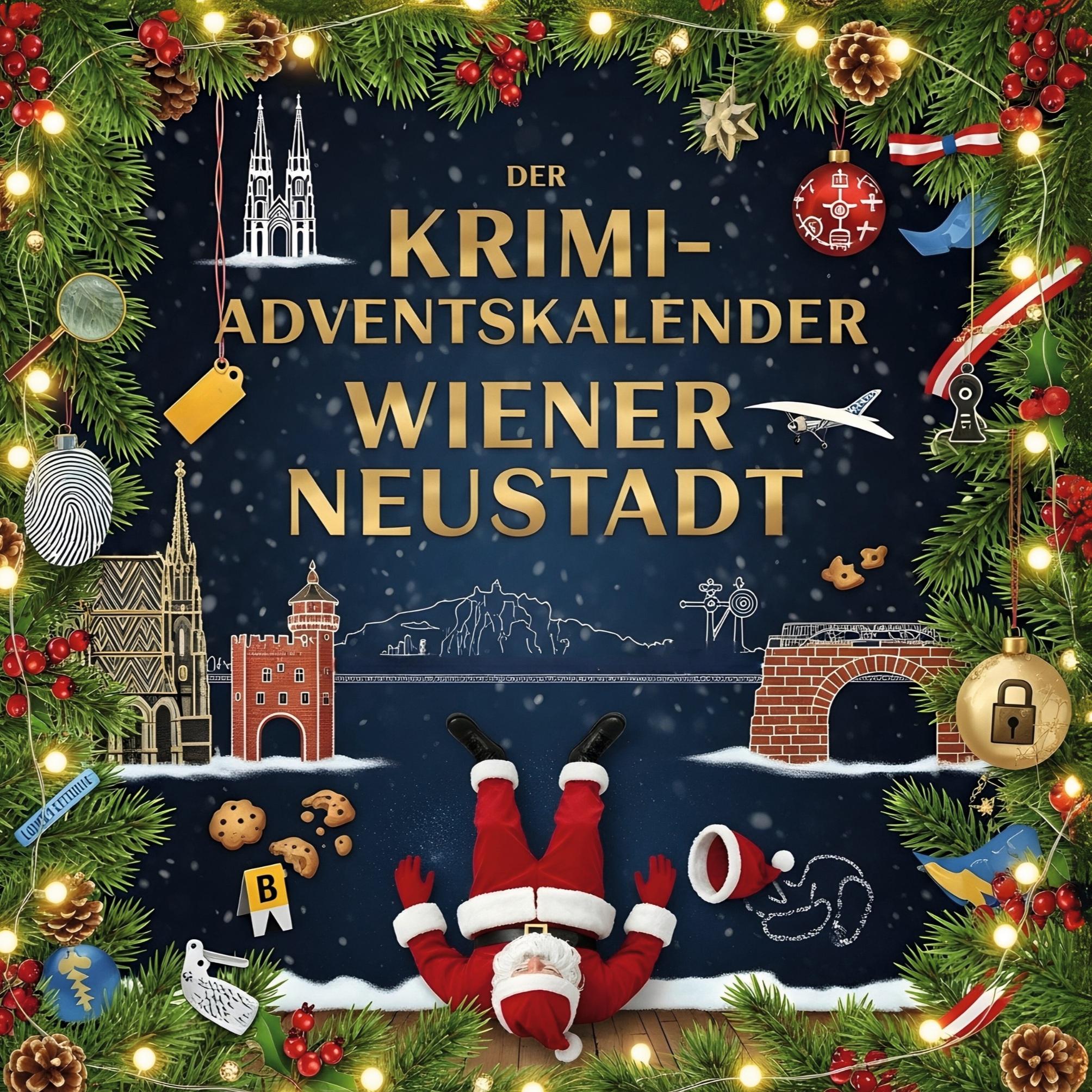 Vorderes Coverbild Der Krimi-Adventskalender Wiener Neustadt