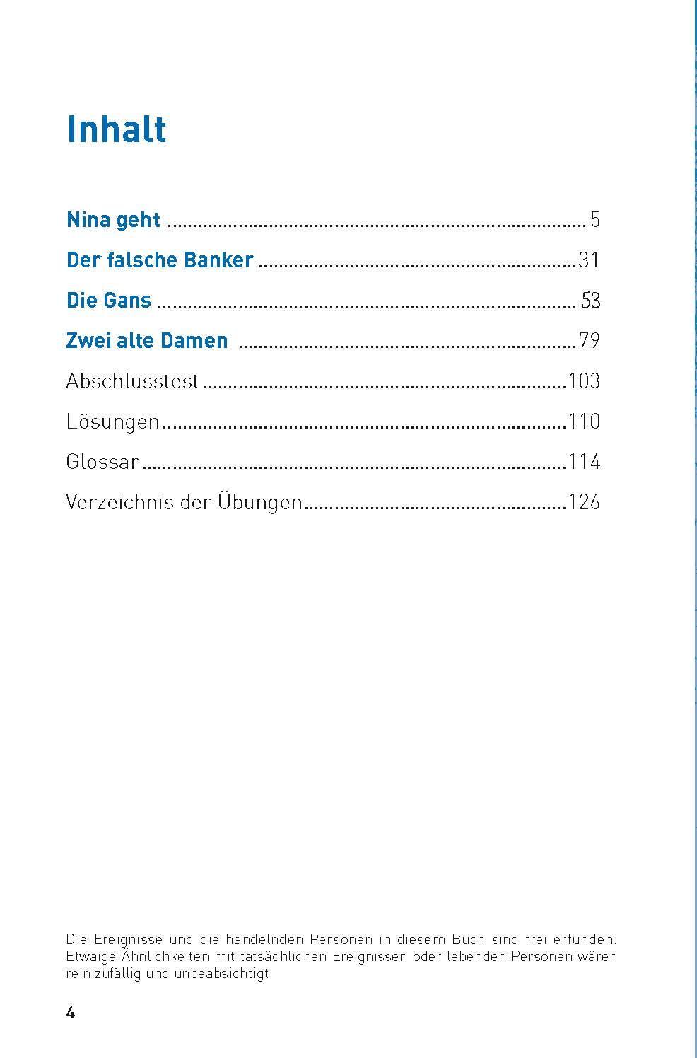 Beispielinhalt (Bild) Nina geht