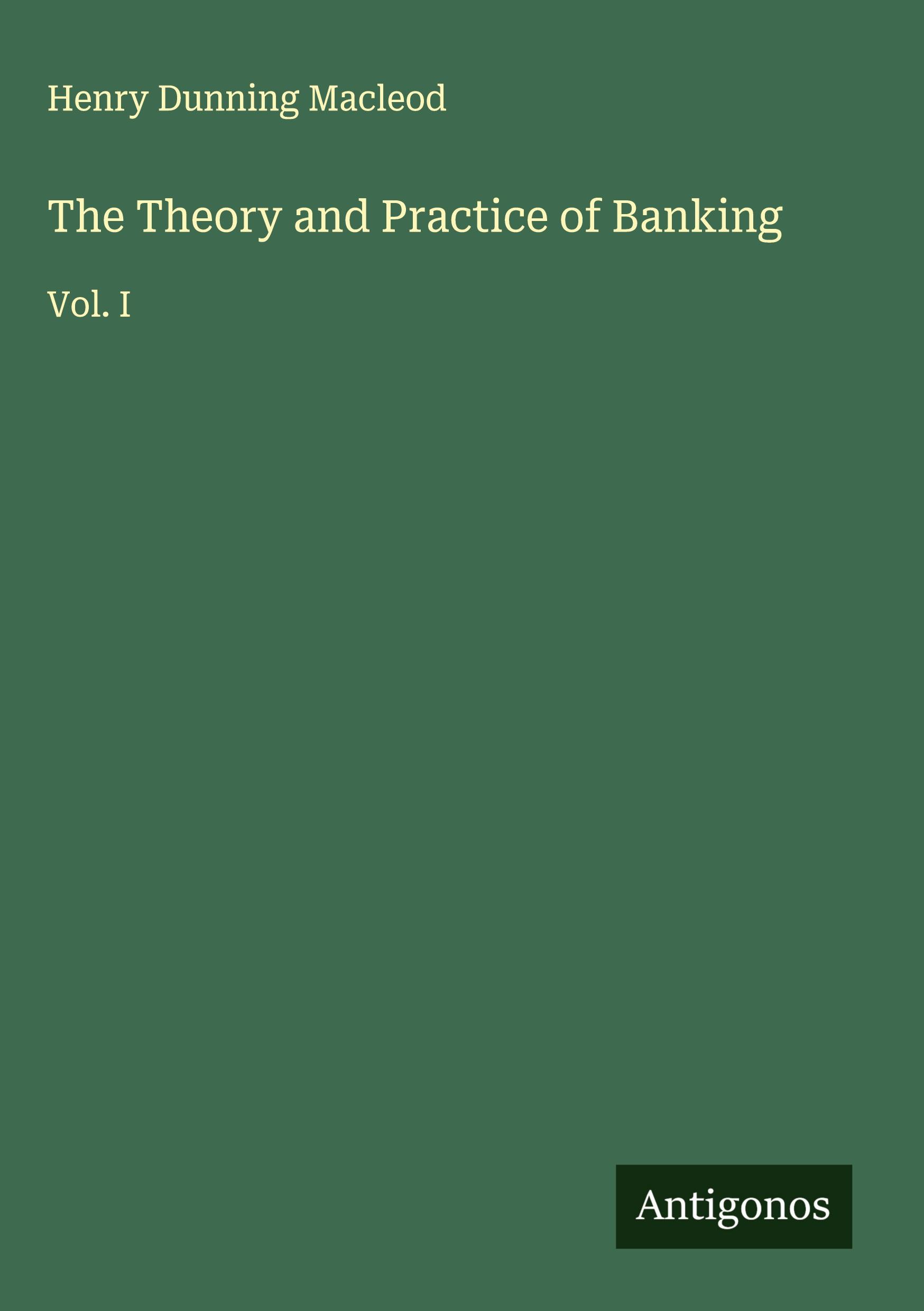 Vorderes Coverbild The Theory and Practice of Banking