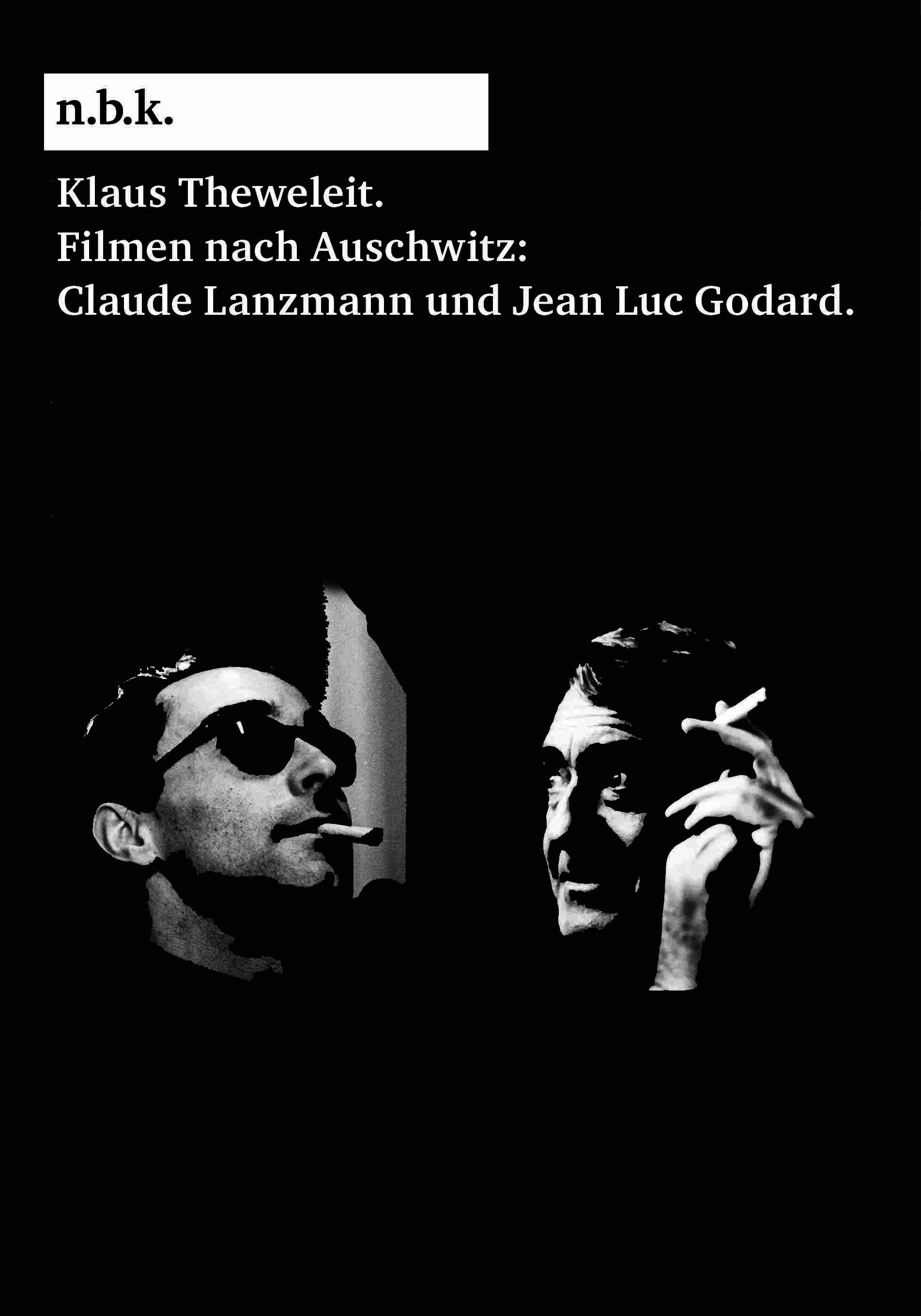 Vorderes Coverbild n.b.k. Diskurs Bd. 20 = Klaus Theweleit: Filmen nach Auschwitz: Claude Lanzmann und Jean Luc Godard