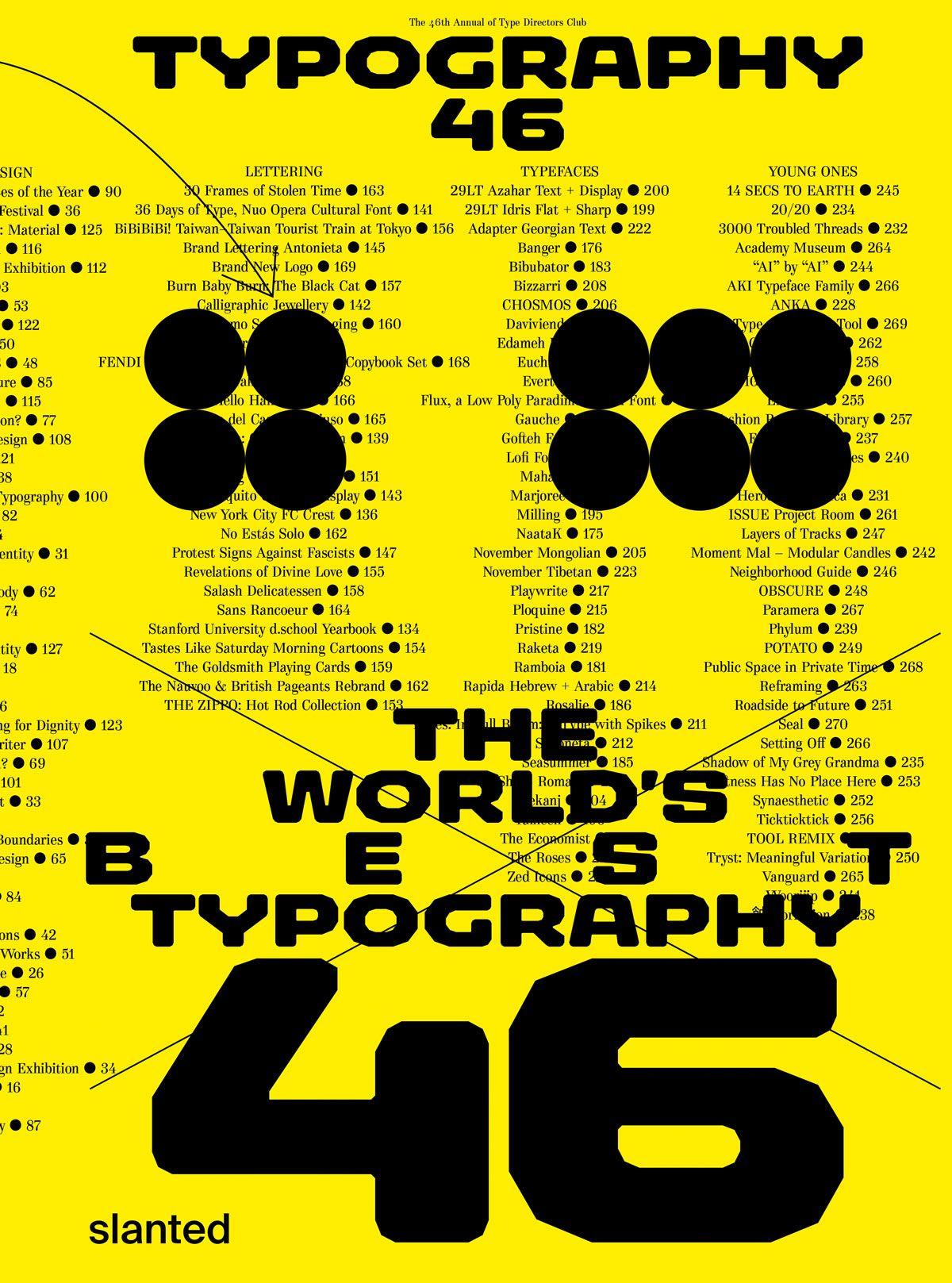 Vorderes Coverbild The World's Best Typography, Typography 46