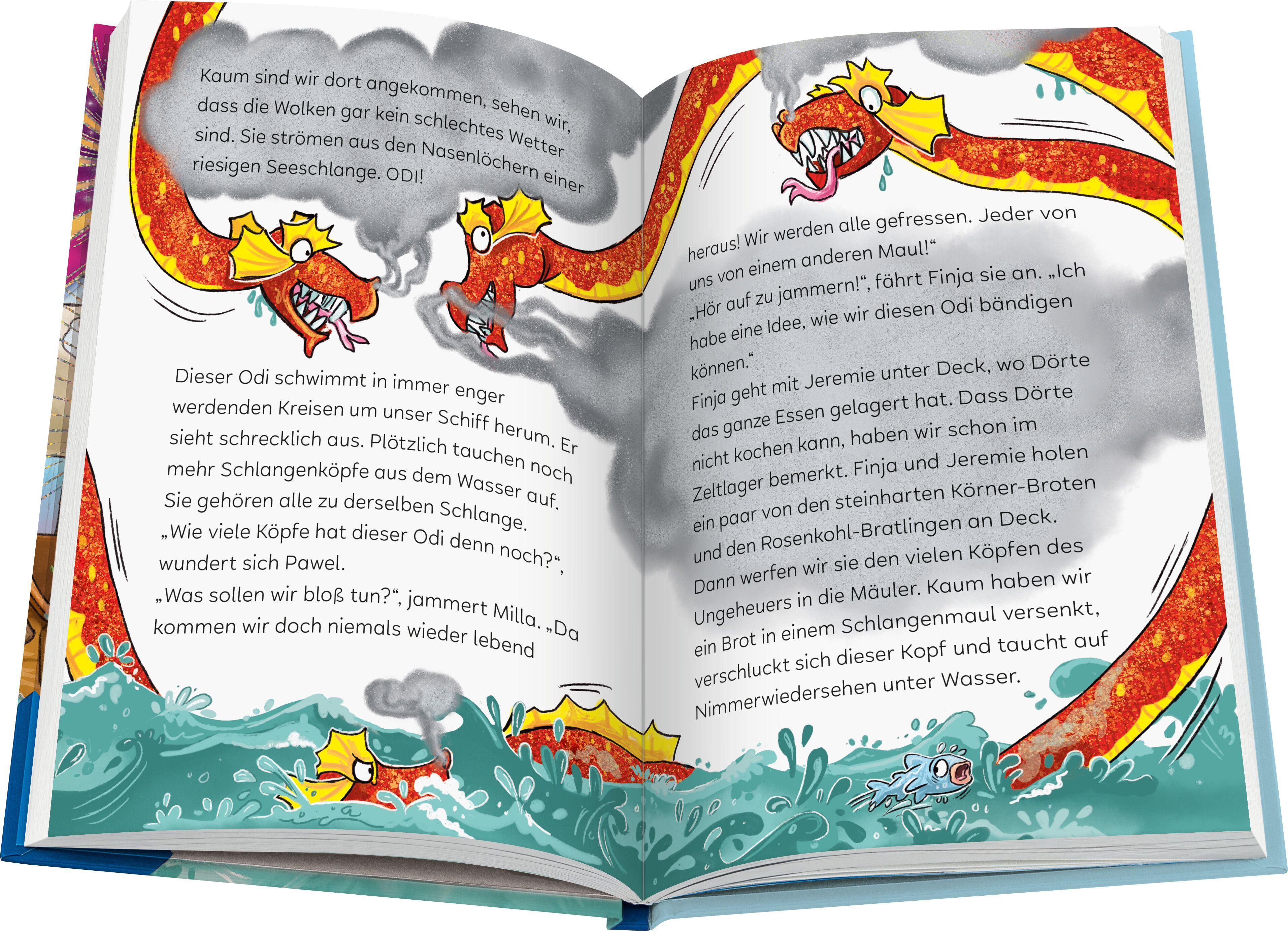 Beispielinhalt (Bild) Die unendliche Klassenfahrt - Der Schatz auf der Dreizack-Insel