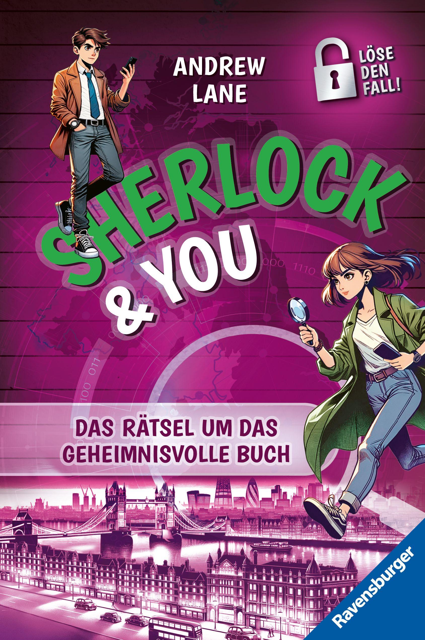 Vorderes Coverbild Sherlock & You, Band 4 - Das Rätsel um das geheimnisvolle Buch