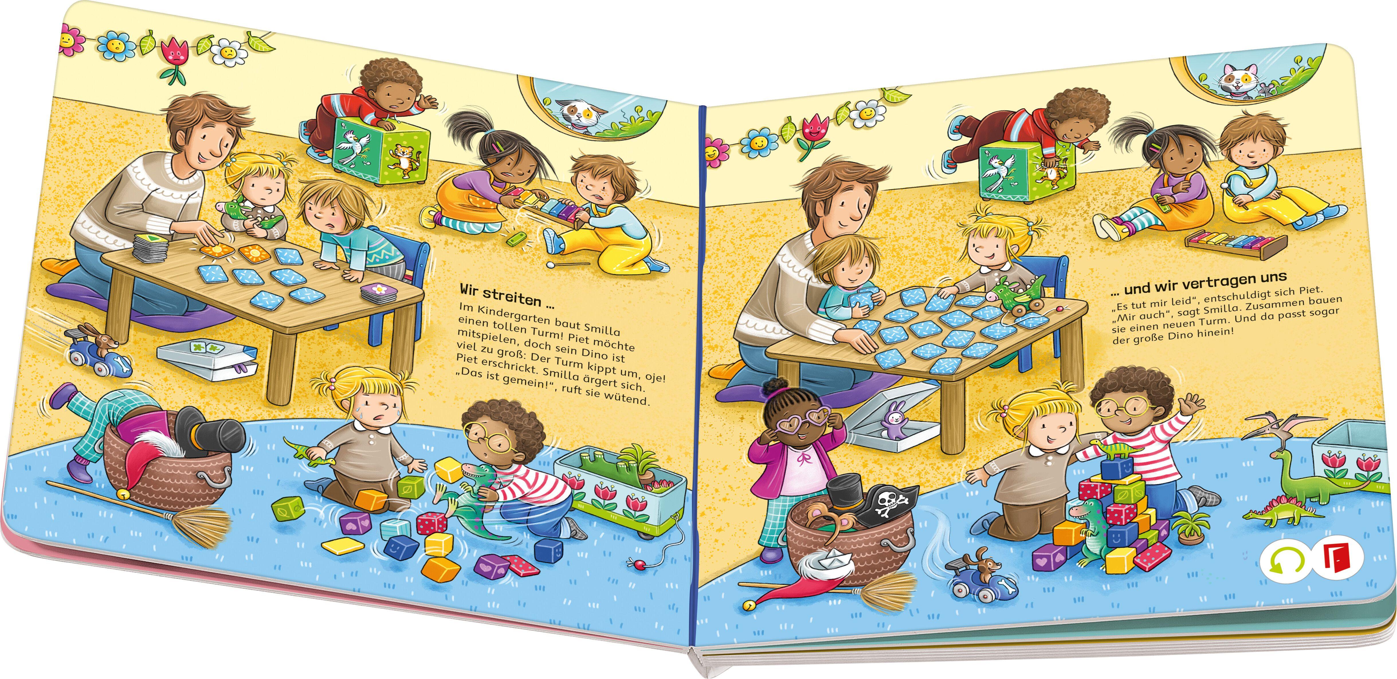 Beispielinhalt (Bild) tiptoi® Abenteuer Großwerden - Smilla lernt ein gutes Miteinander