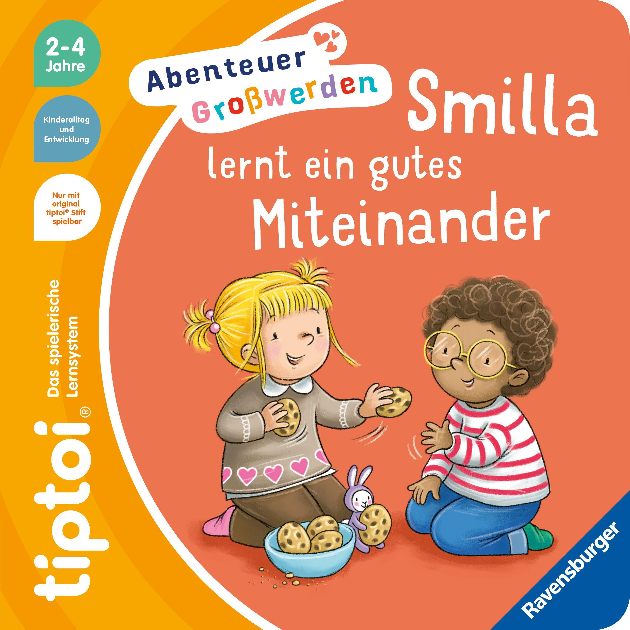 Vorderes Coverbild tiptoi® Abenteuer Großwerden - Smilla lernt ein gutes Miteinander
