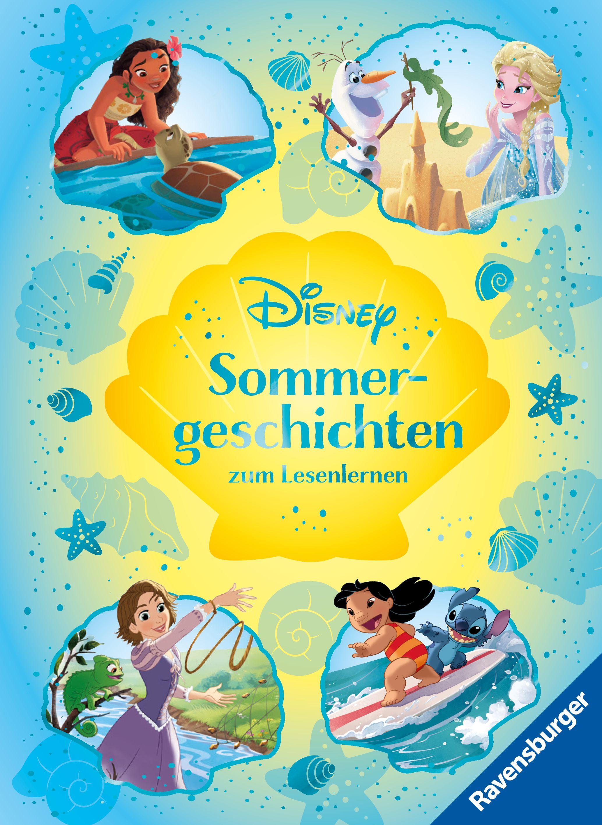 Vorderes Coverbild Disney Sommergeschichten - Erstlesebuch ab 7 Jahren zum Lesenlernen