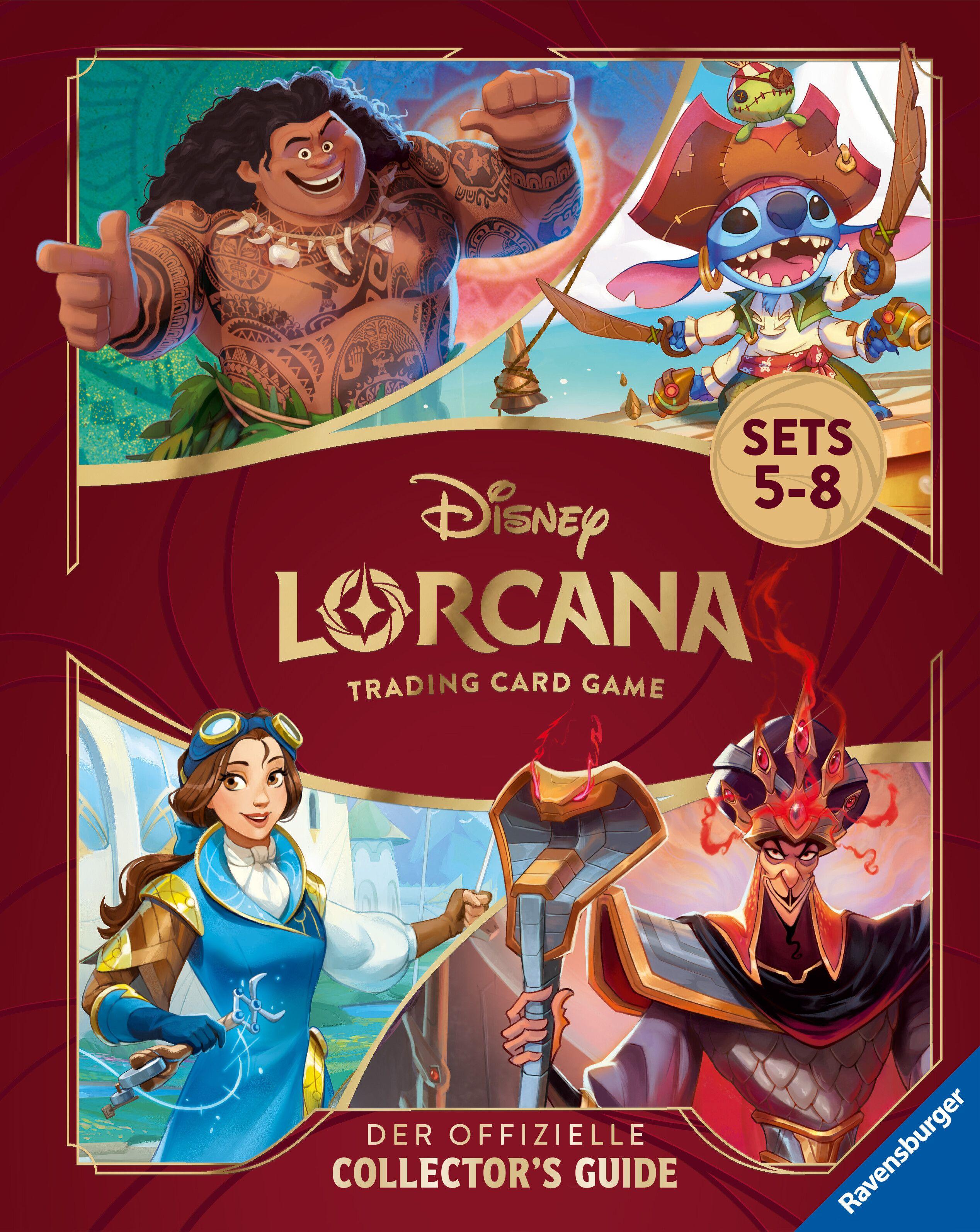 Vorderes Coverbild Disney Lorcana Trading Card Game - Der offizielle Collector's Guide: Sets 5-8 - Buch zum Spiel