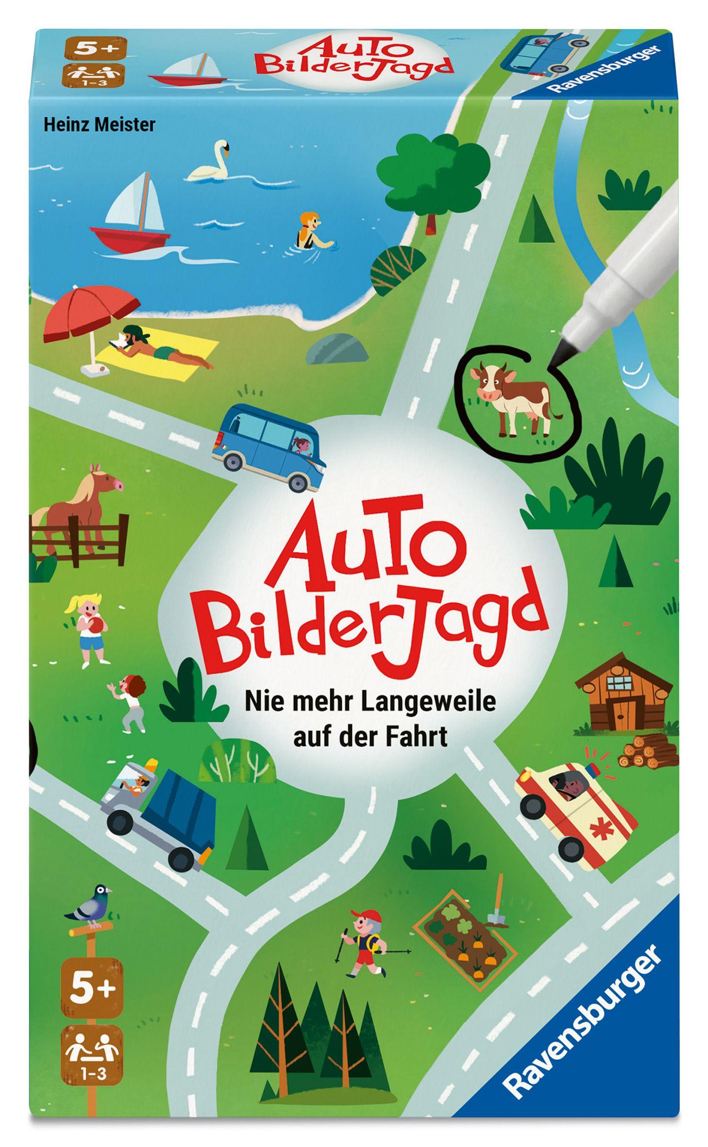 Vorderes Coverbild Auto-Bilderjagd - Kinderspiel ab 5 Jahre