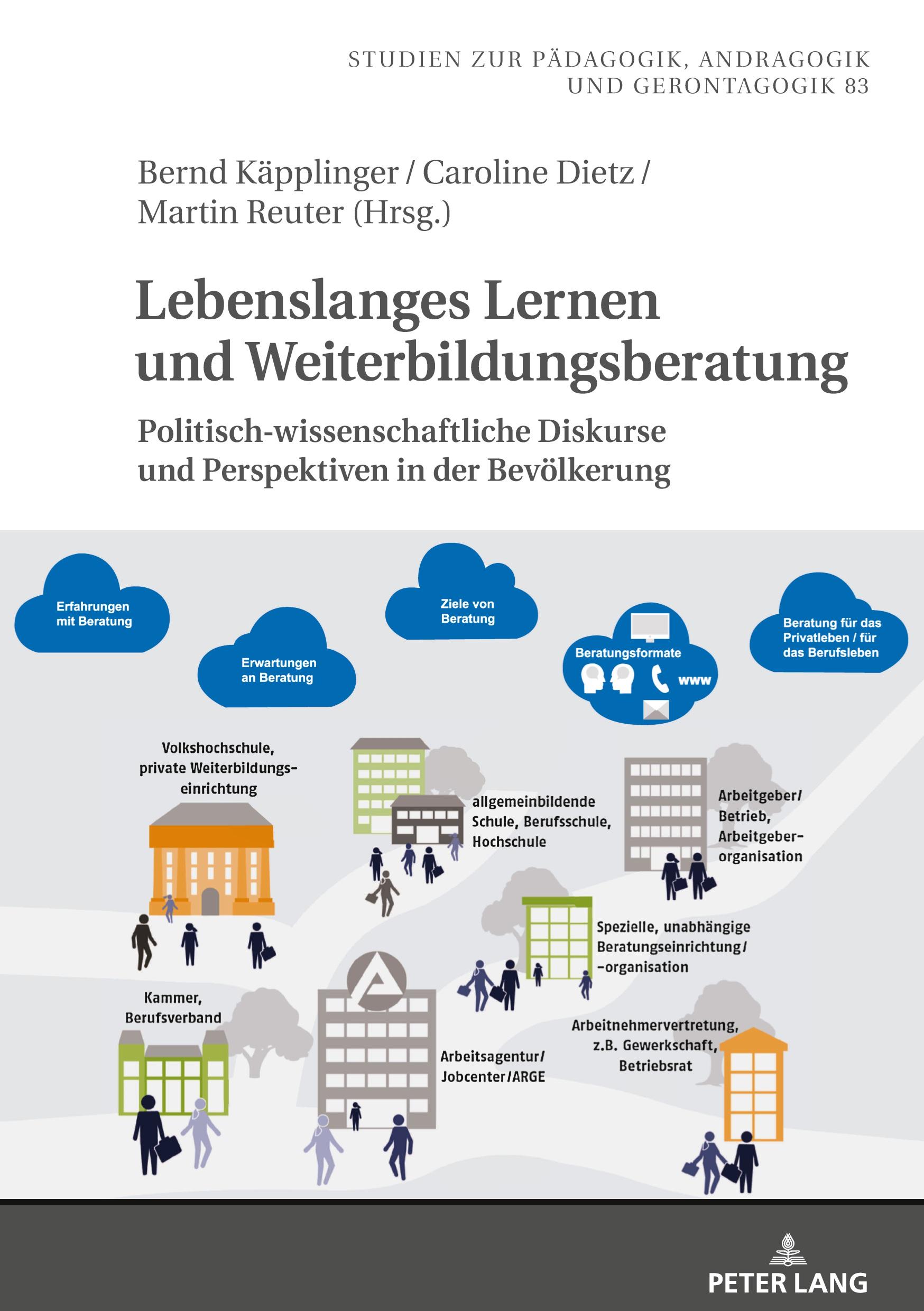 Vorderes Coverbild Lebenslanges Lernen und Weiterbildungsberatung