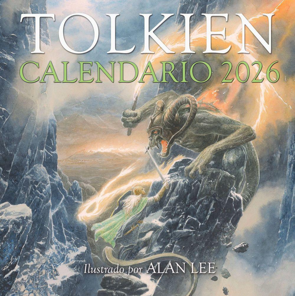 Beispielinhalt (Bild) Calendario Tolkien 2026