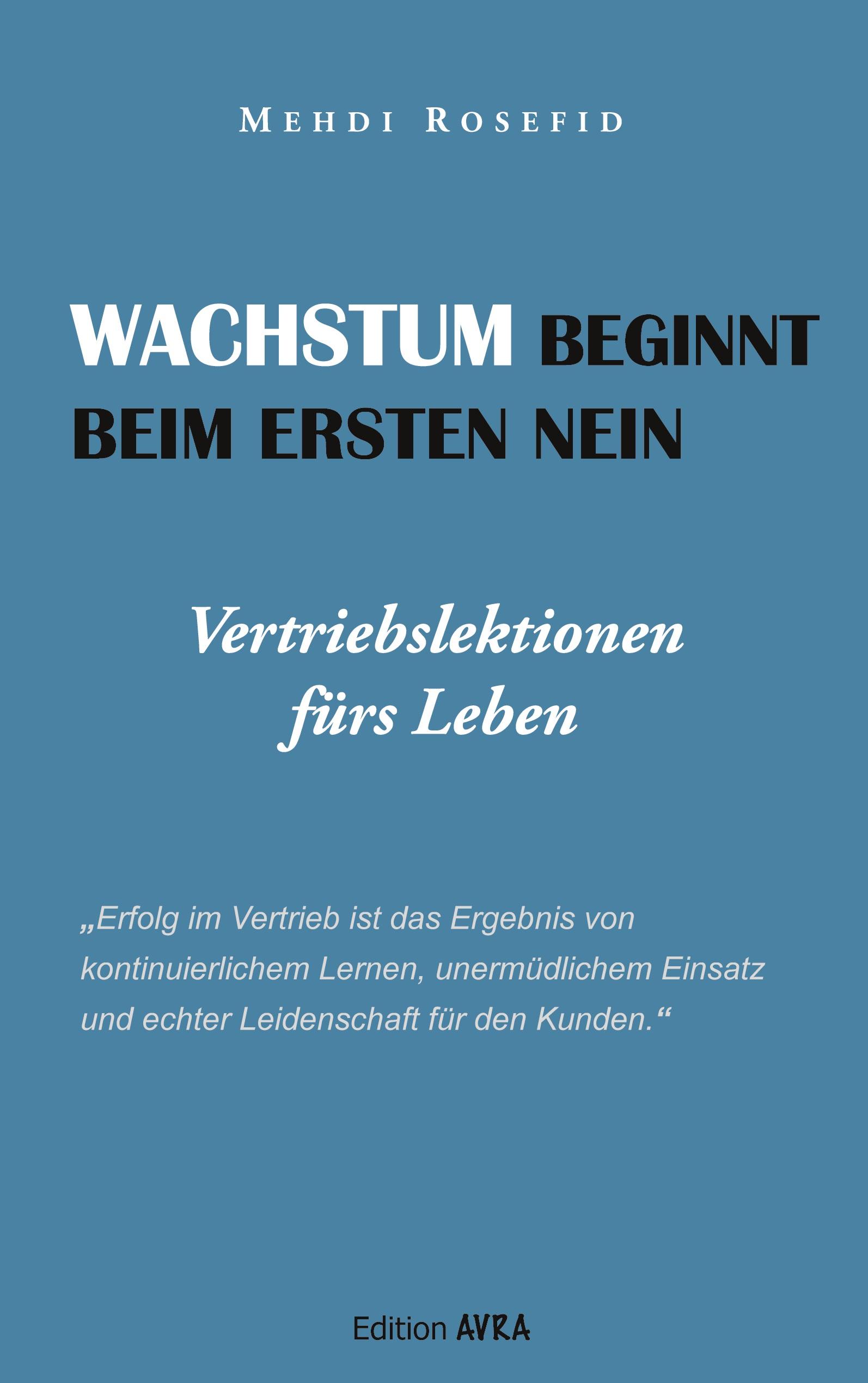 Vorderes Coverbild Wachstum beginnt beim ersten Nein