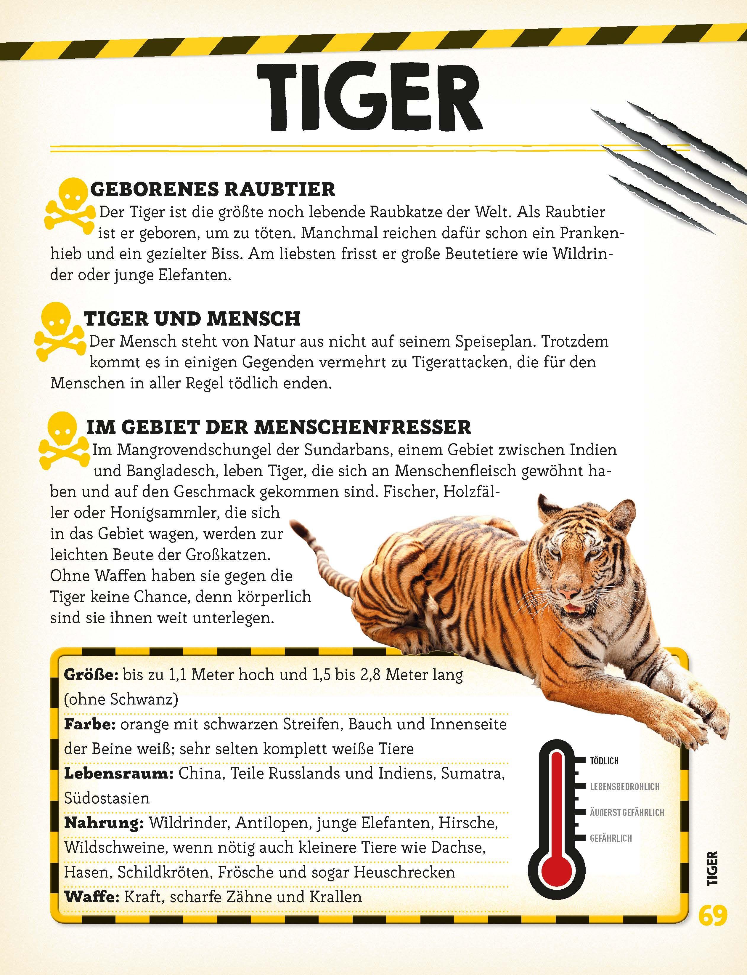 Beispielinhalt (Bild) Bissig, giftig, tödlich!