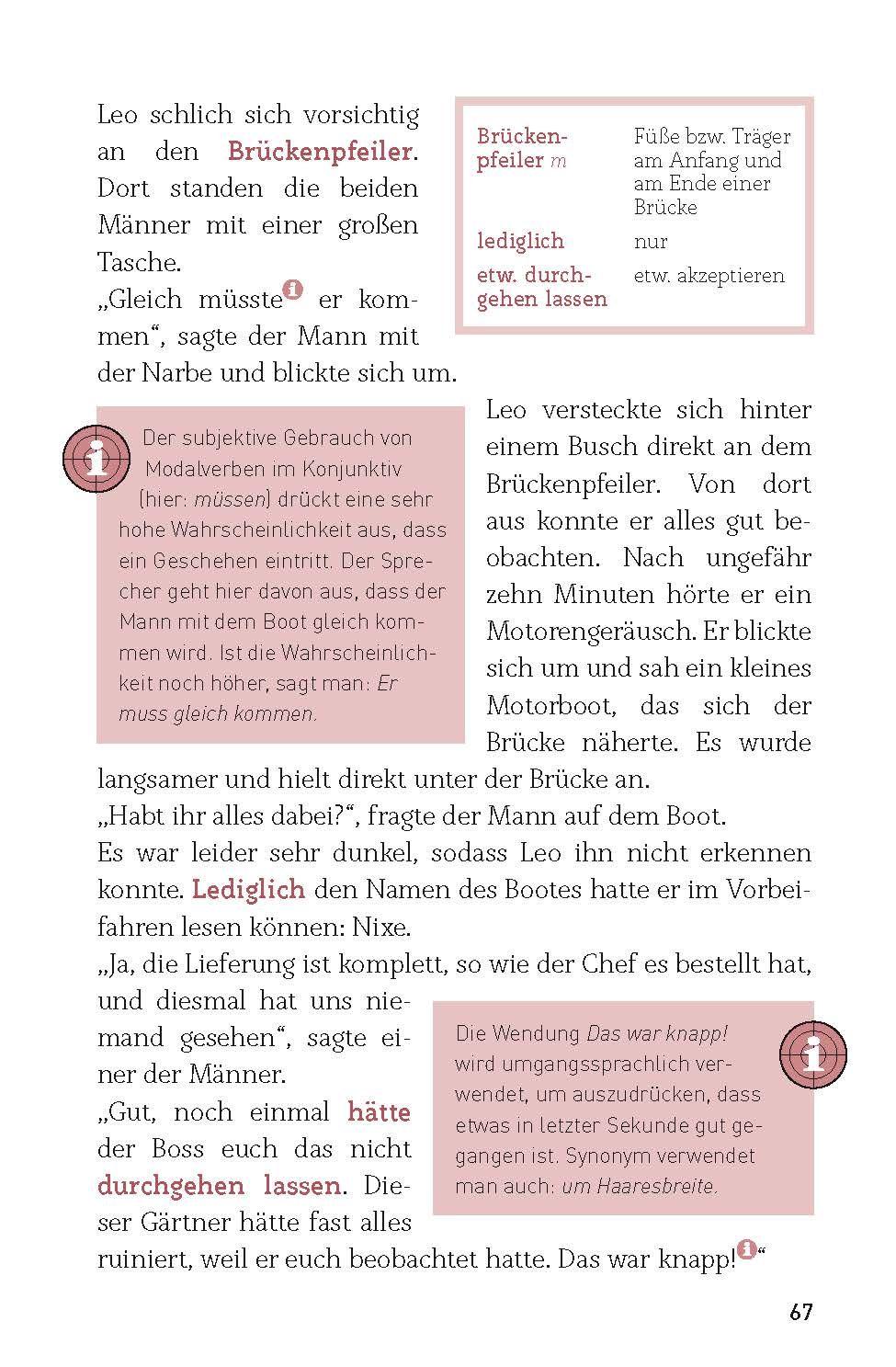 Beispielinhalt (Bild) Der Blutfleck