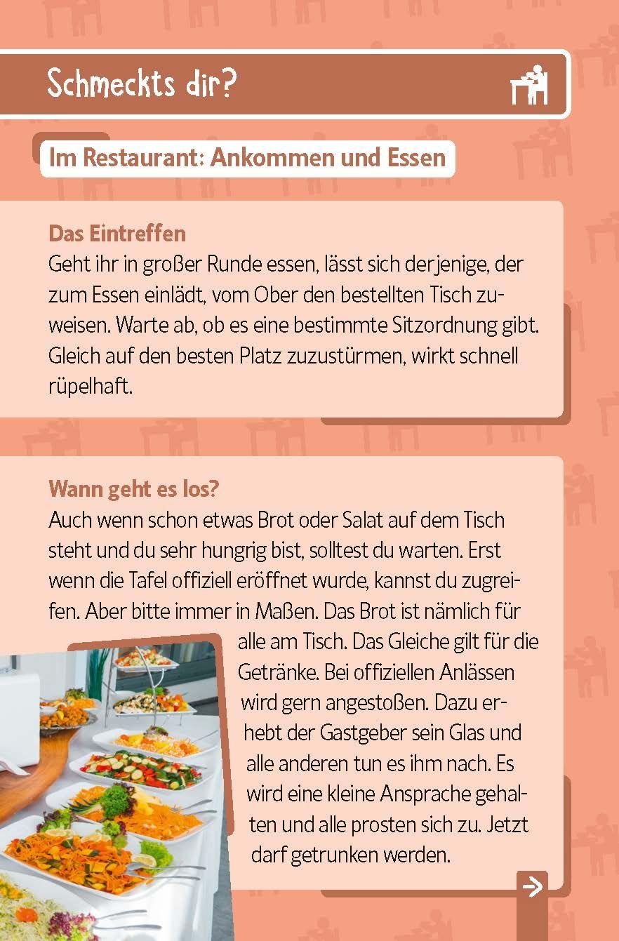 Beispielinhalt (Bild) Knigge für Kinder