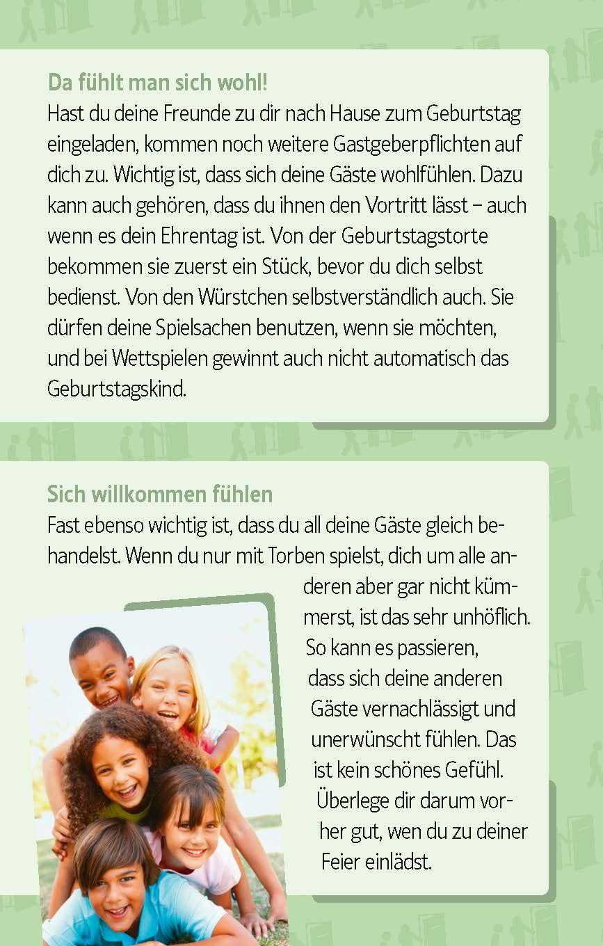 Beispielinhalt (Bild) Knigge für Kinder