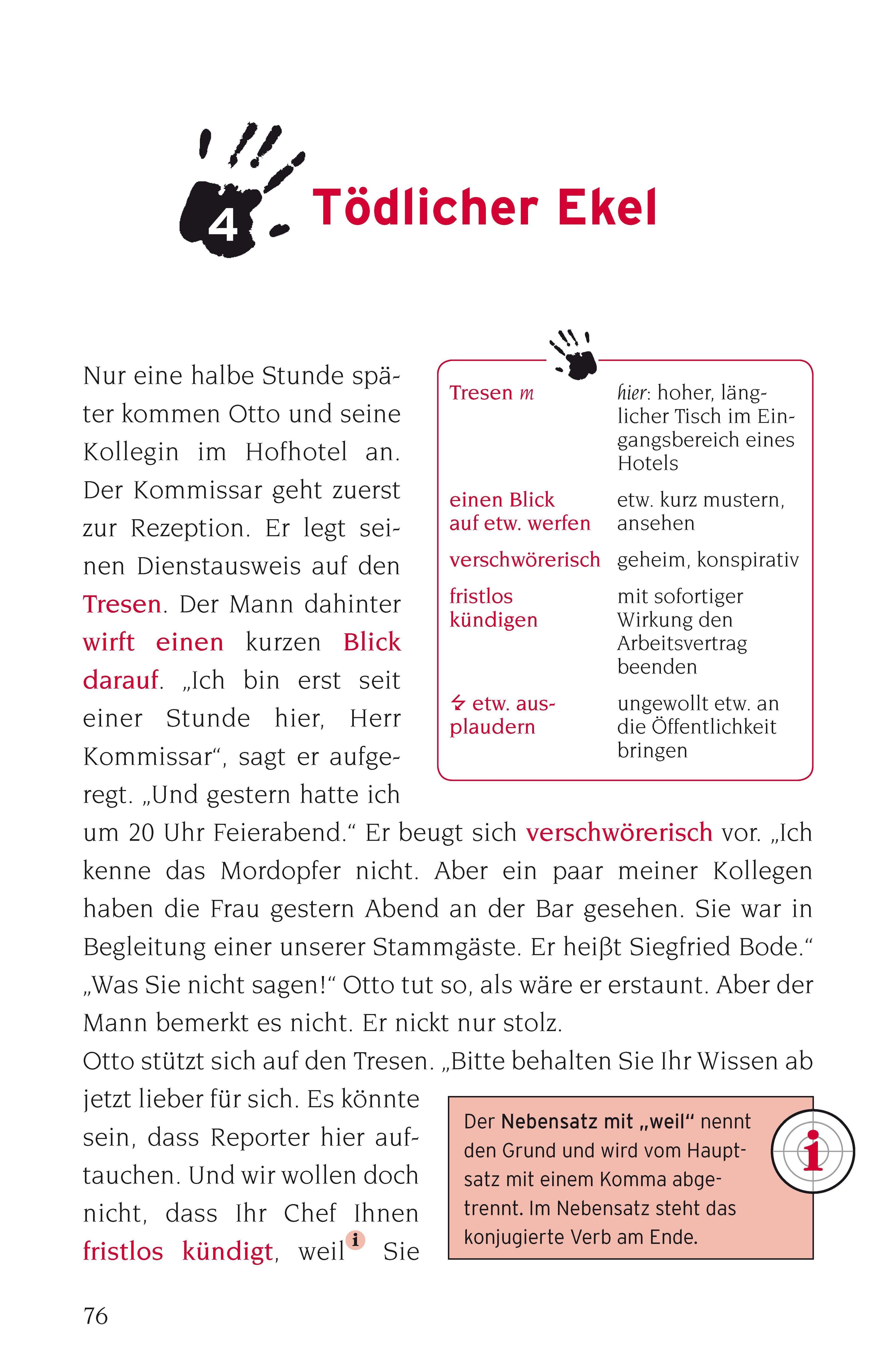 Beispielinhalt (Bild) Mord unter den Linden