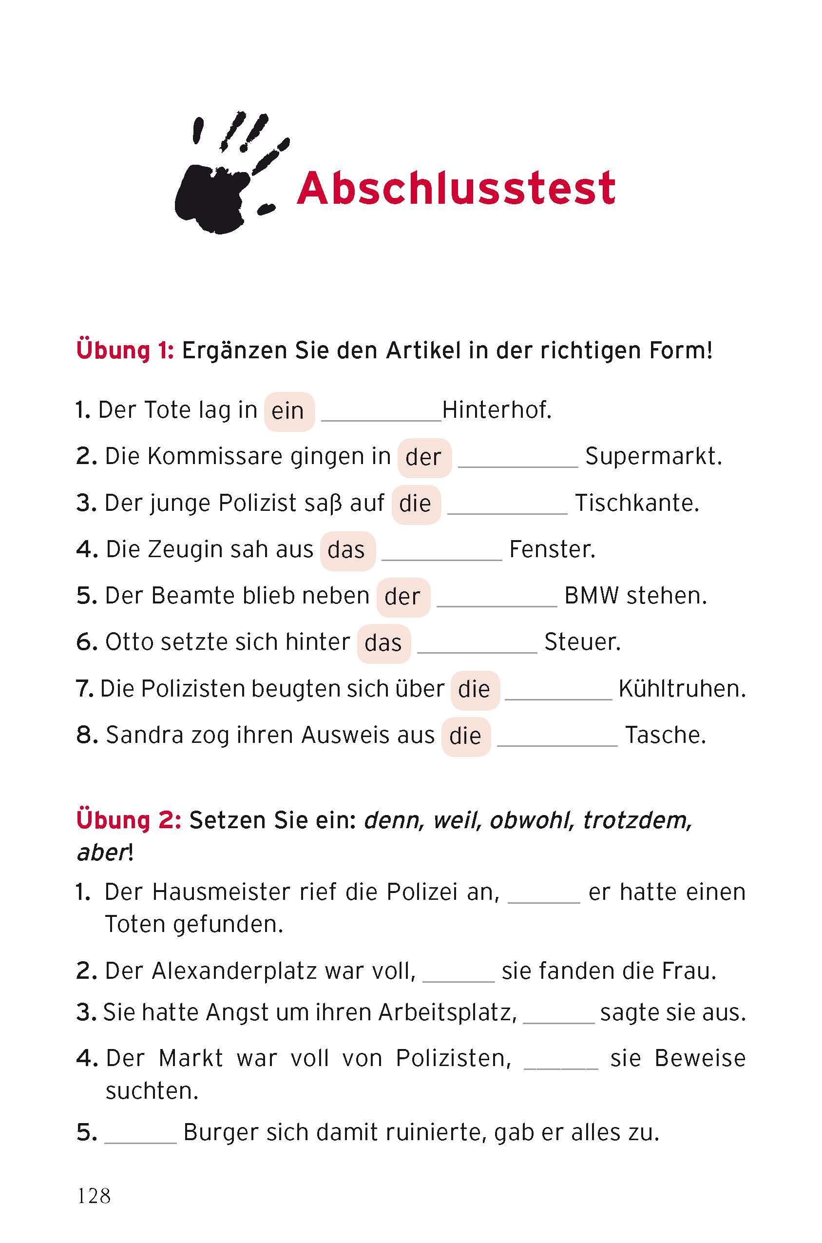 Beispielinhalt (Bild) Mord unter den Linden