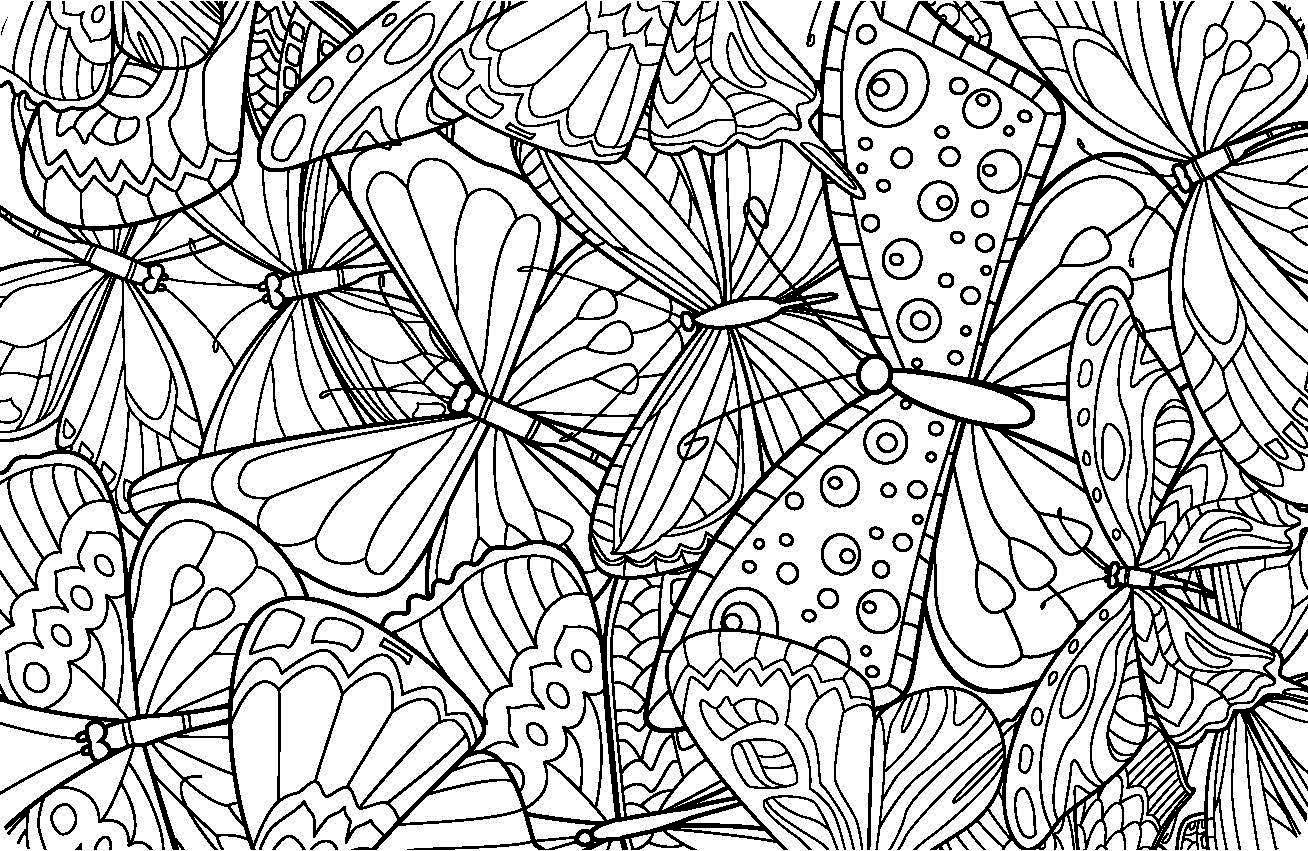 Beispielinhalt (Bild) 50 Karten zum Ausmalen - Kreative Muster