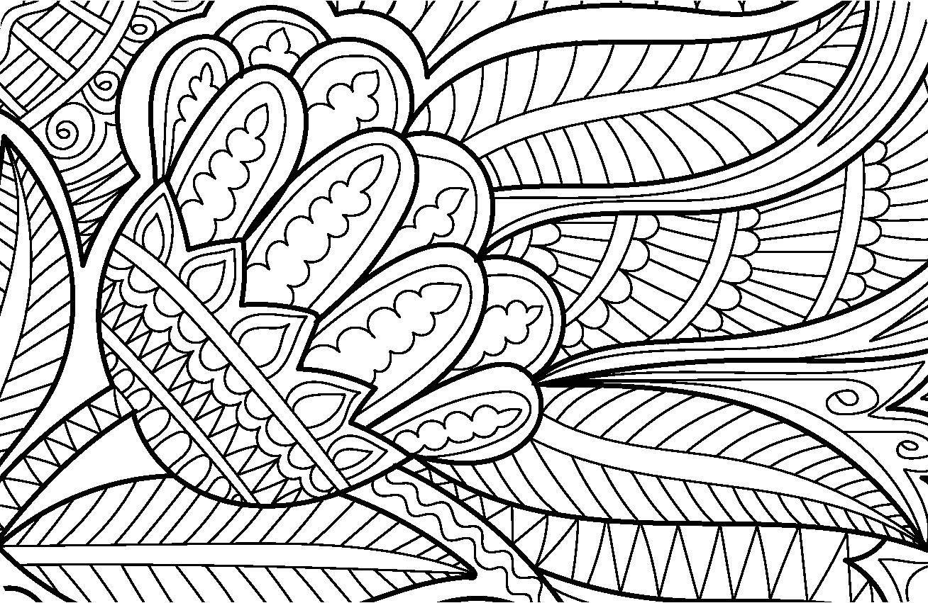 Beispielinhalt (Bild) 50 Karten zum Ausmalen - Kreative Muster