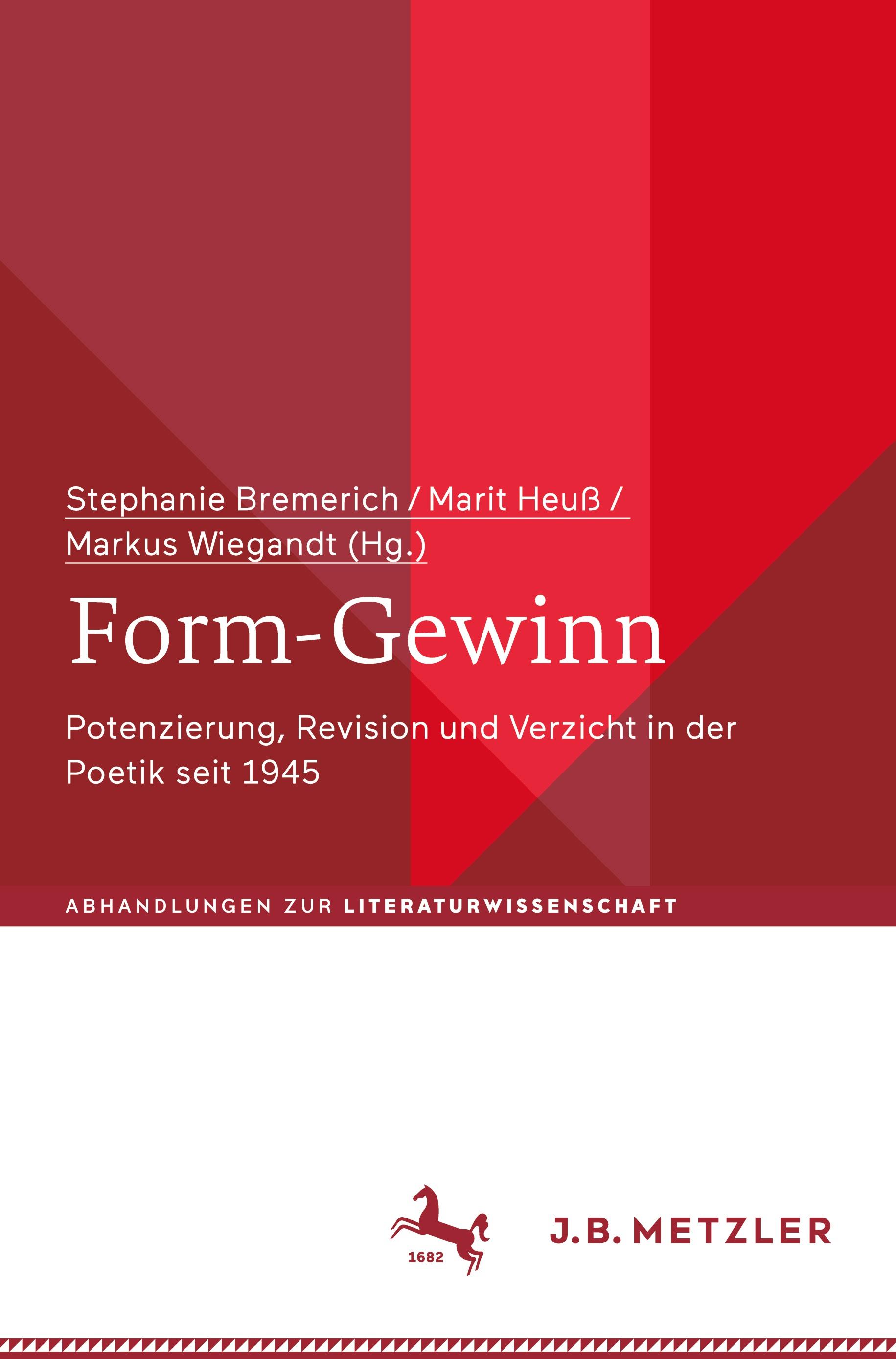 Vorderes Coverbild Form-Gewinn