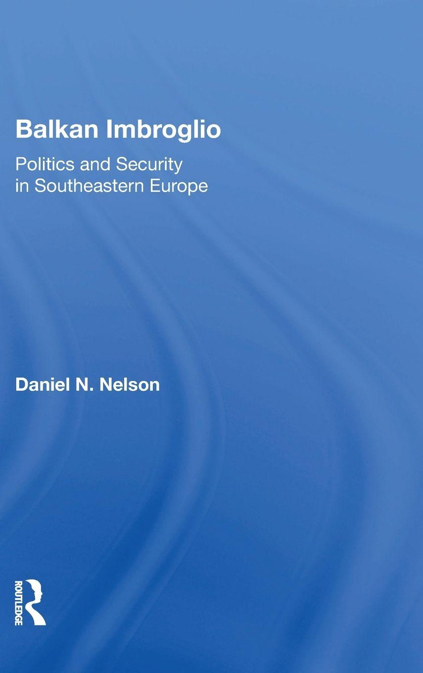 Vorderes Coverbild Balkan Imbroglio