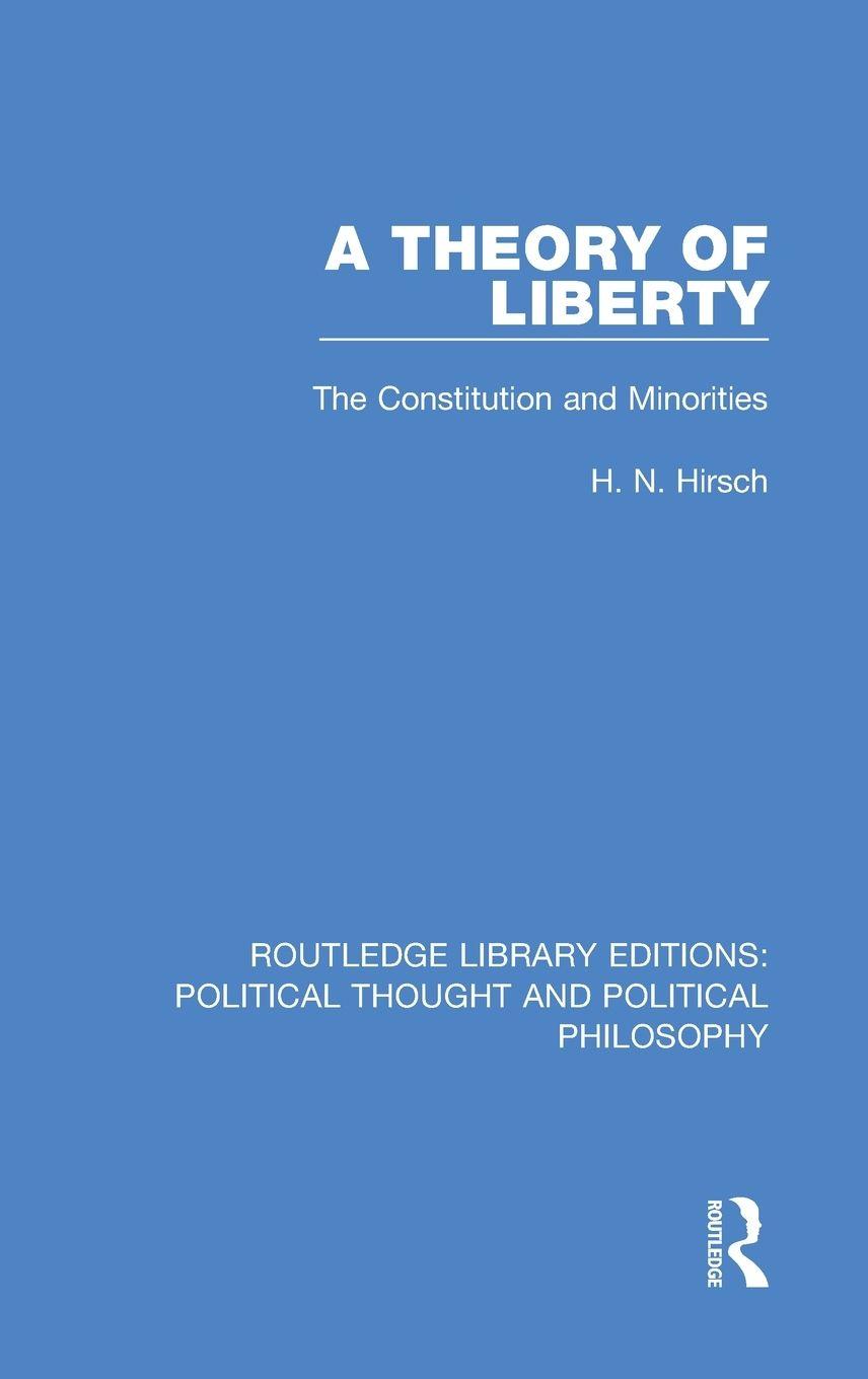 Vorderes Coverbild A Theory of Liberty