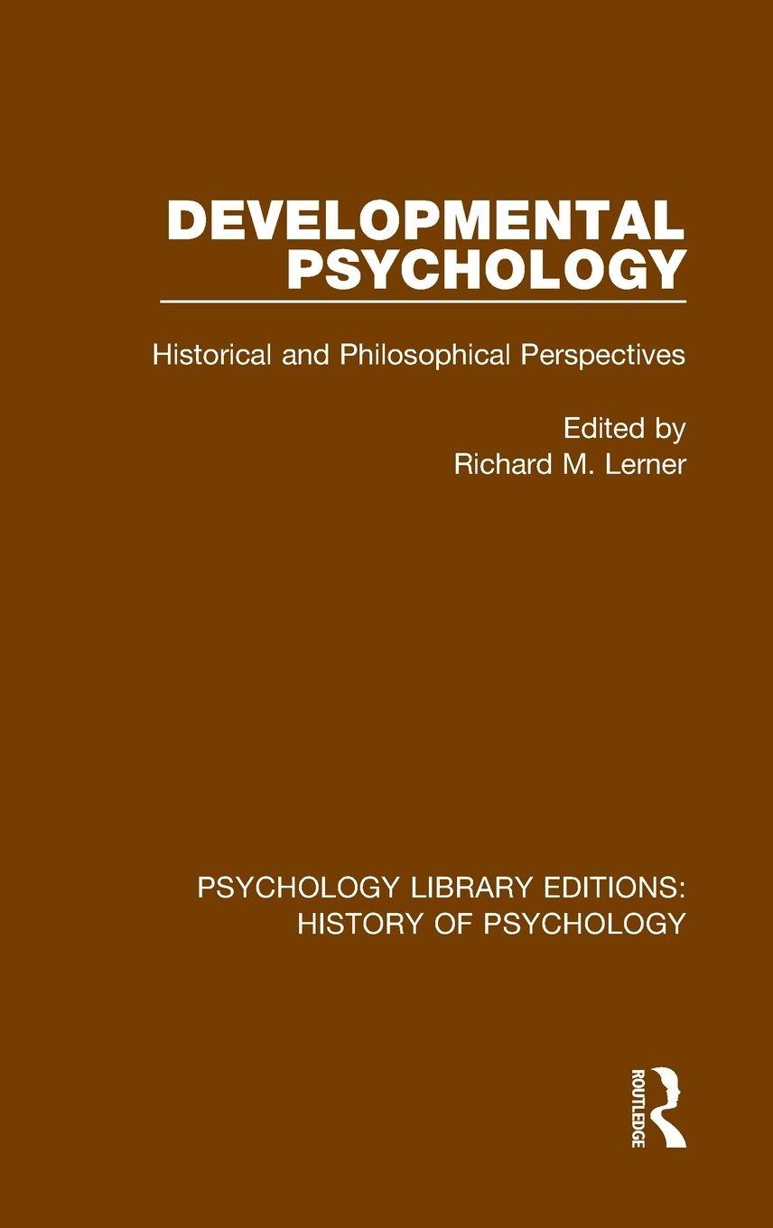 Vorderes Coverbild Developmental Psychology