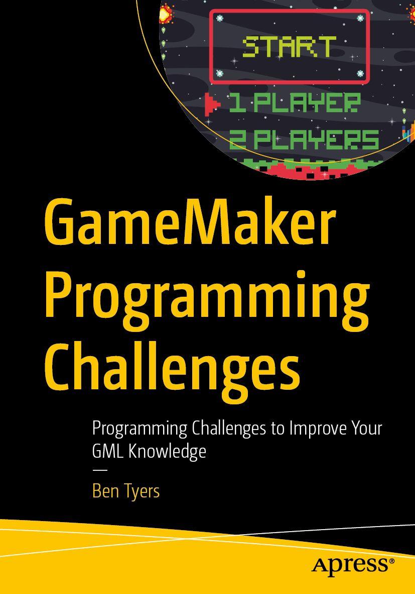 Vorderes Coverbild GameMaker Programming Challenges