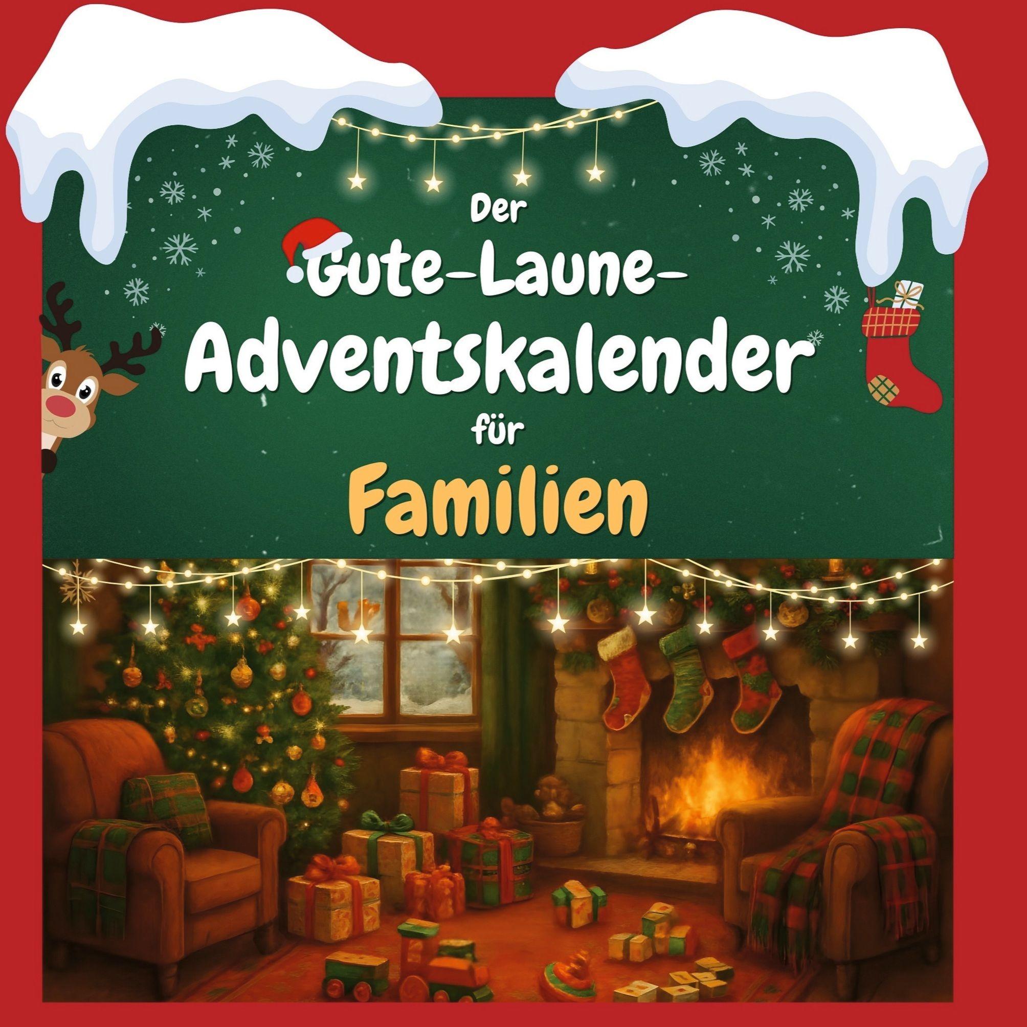 Vorderes Coverbild Der Gute-Laune-Adventskalender für Familien