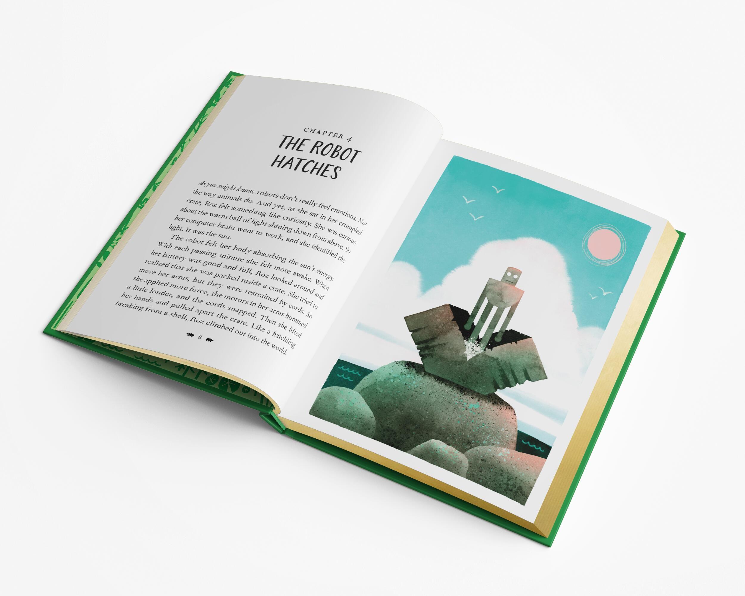 Beispielinhalt (Bild) The Wild Robot: Collector's Edition Volume 1