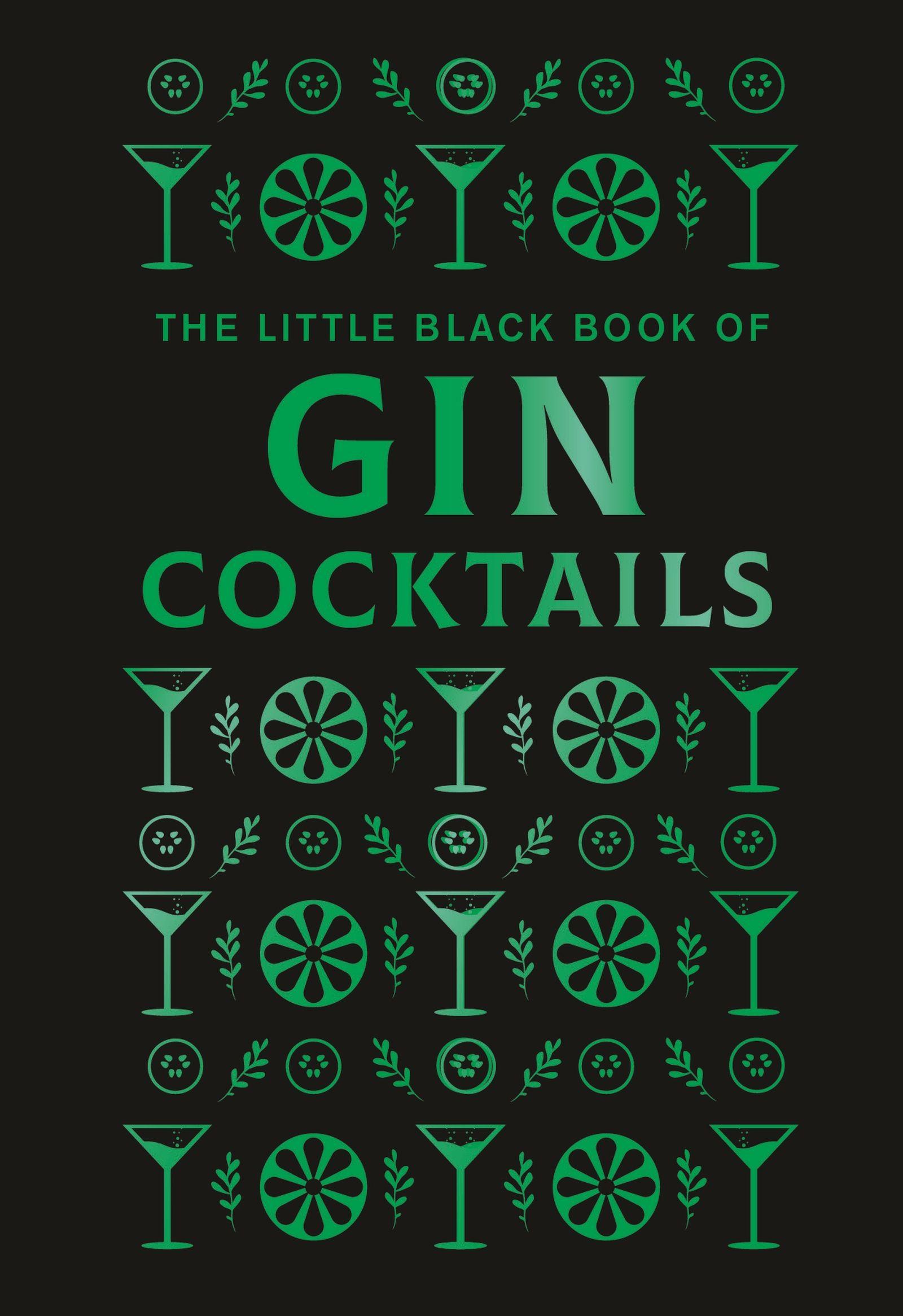 Vorderes Coverbild The Little Black Book of Gin Cocktails