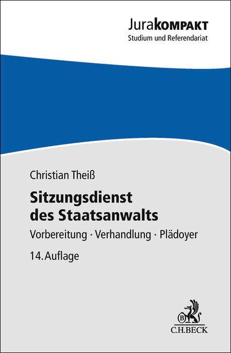 Vorderes Coverbild Sitzungsdienst des Staatsanwalts